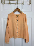 NEW Ex NXT Orange Fine Knit Button Cardigan - Girls 8 Years - Back On The Shelves High Street Discount Outlet Online UK