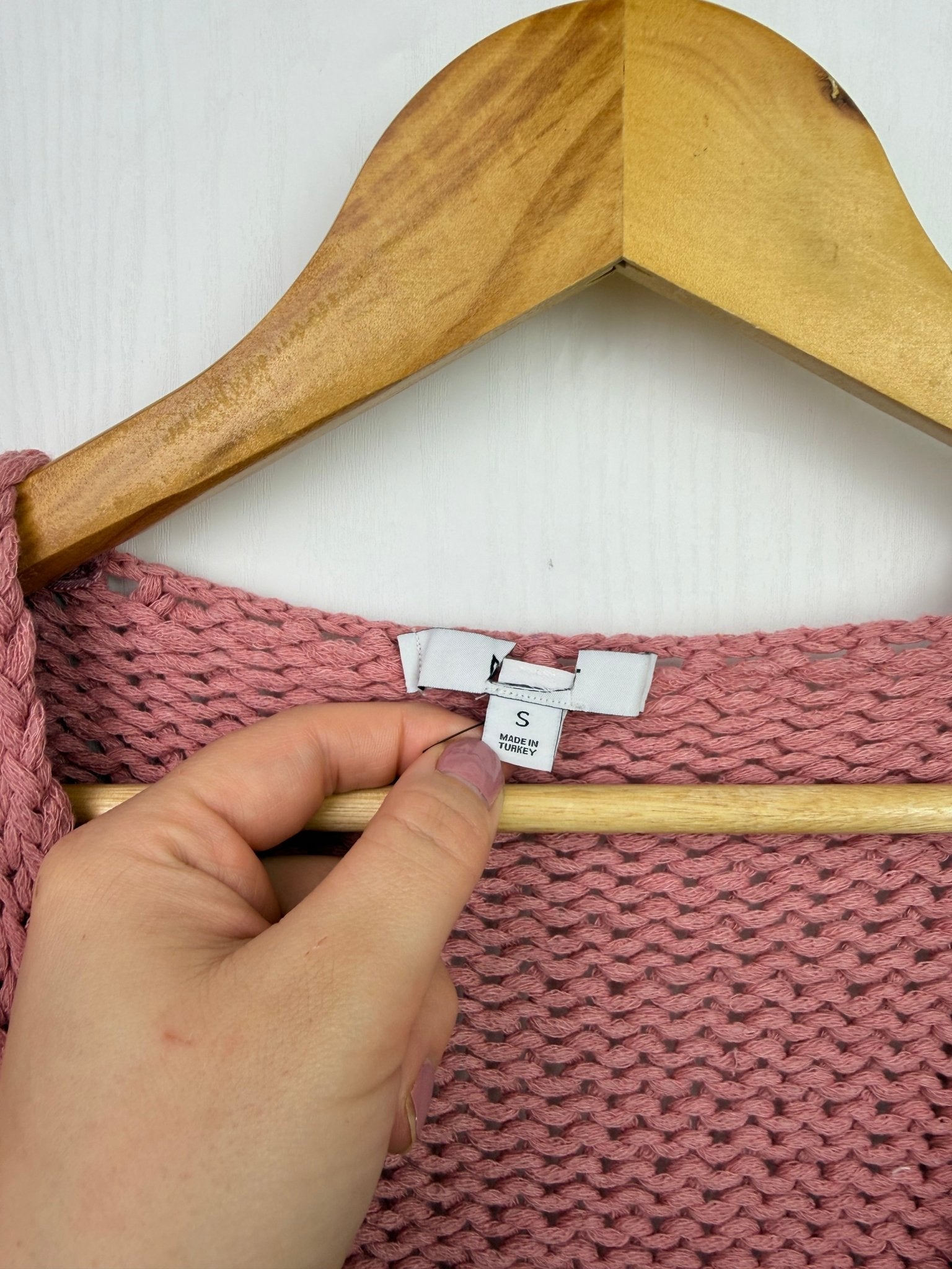 NEW Ex NXT Strawberry Chunky Knit Cardigan - Ladies XS - XXL - Back On The Shelves High Street Discount Outlet Online UK