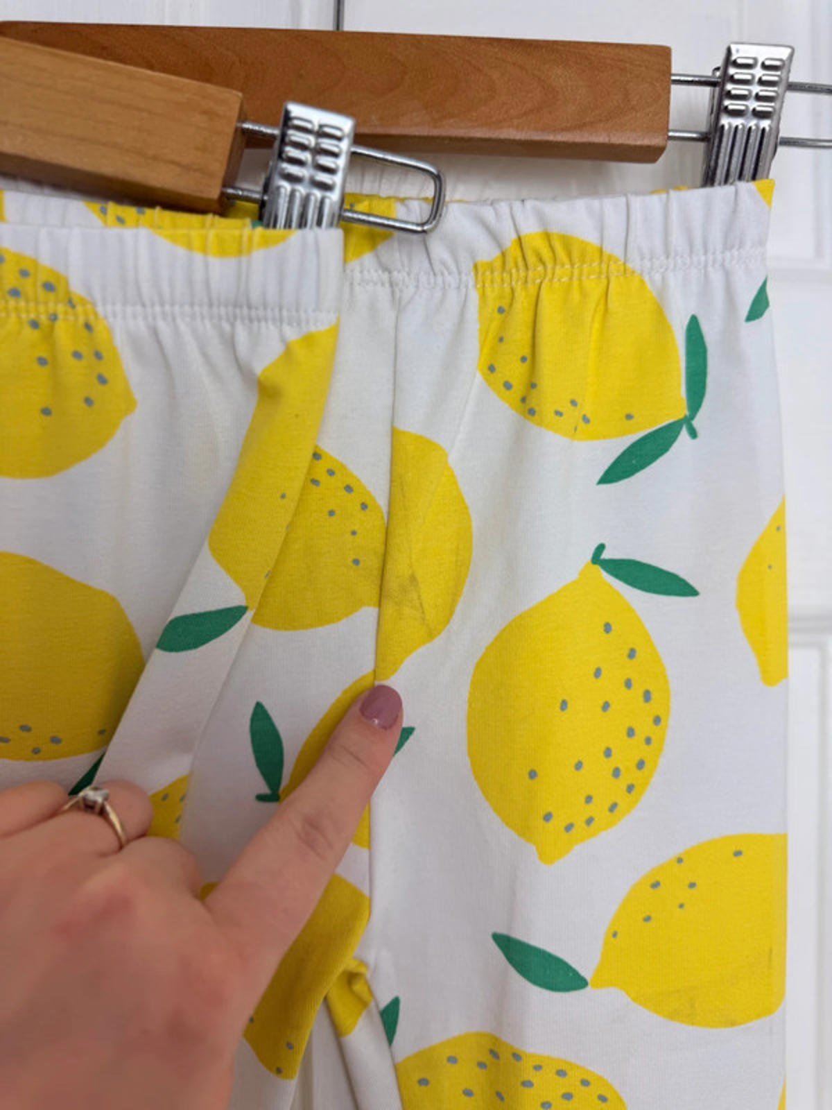 NEW Ex TU Lemon Yellow & White Summer Leggings Bundle Girls 4 Years - Back On The Shelves High Street Discount Outlet Online UK