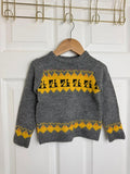 Palomino Grey Fair Isle Knitted Jumper - Boys 18 - 24 Months - Back On The Shelves High Street Discount Outlet Online UK