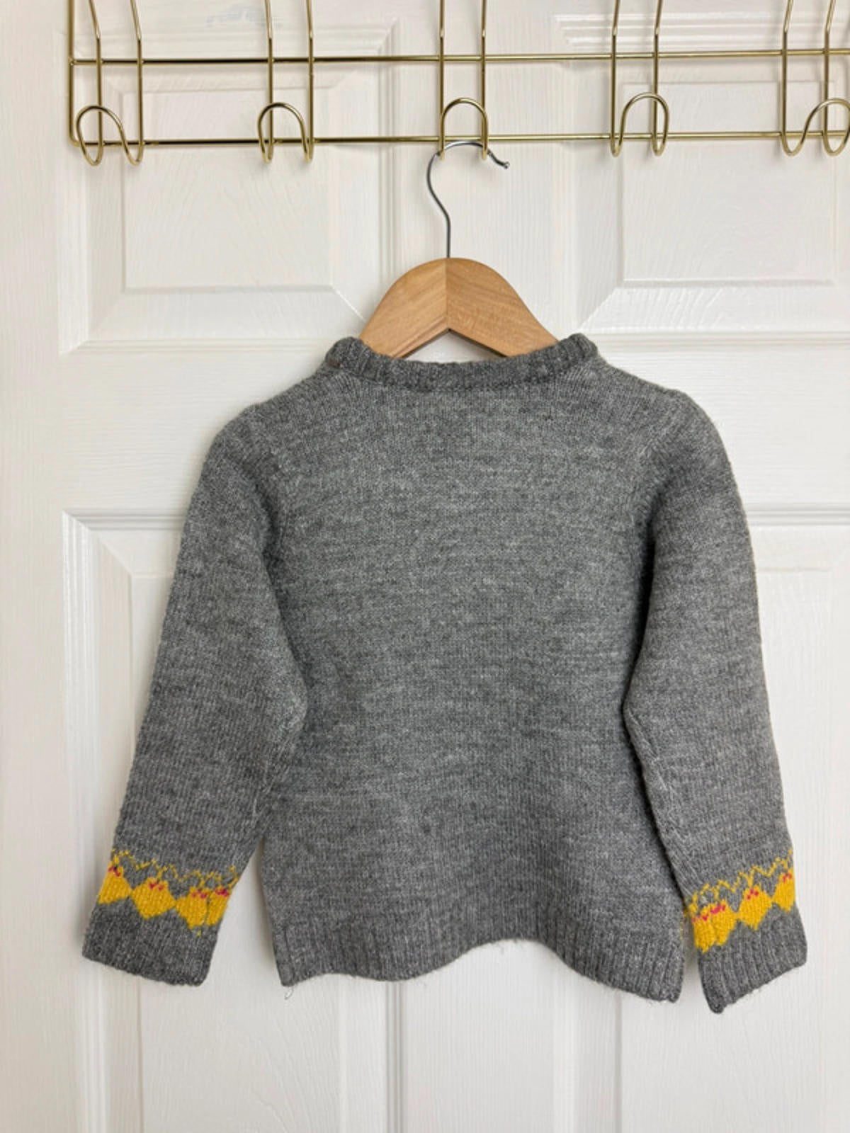 Palomino Grey Fair Isle Knitted Jumper - Unisex 3 Years - Back On The Shelves High Street Discount Outlet Online UK