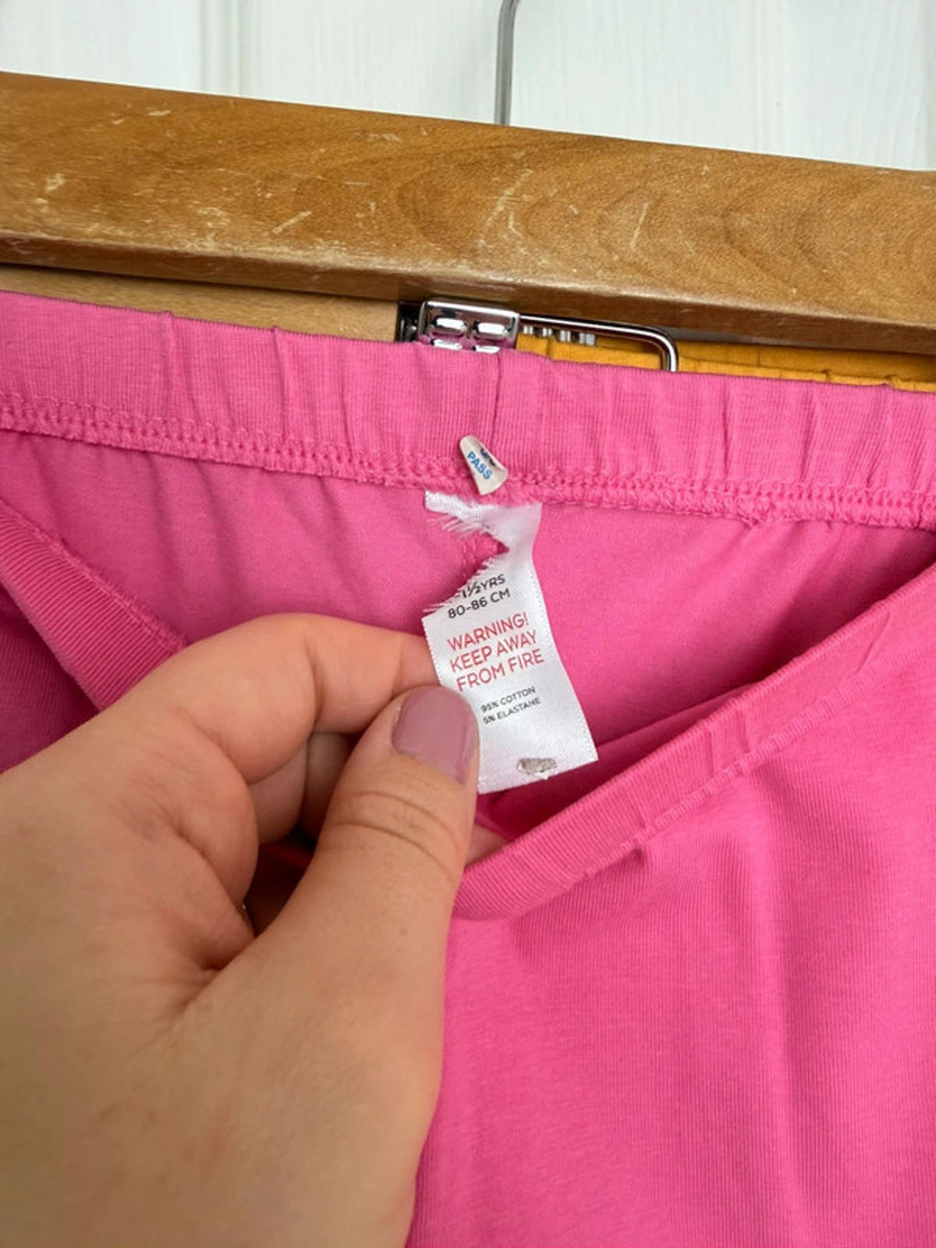 NEW Ex TU 3 Pack Leggings Set White Orange Pink Girls 12 - 18 Months - Back On The Shelves High Street Discount Outlet Online UK