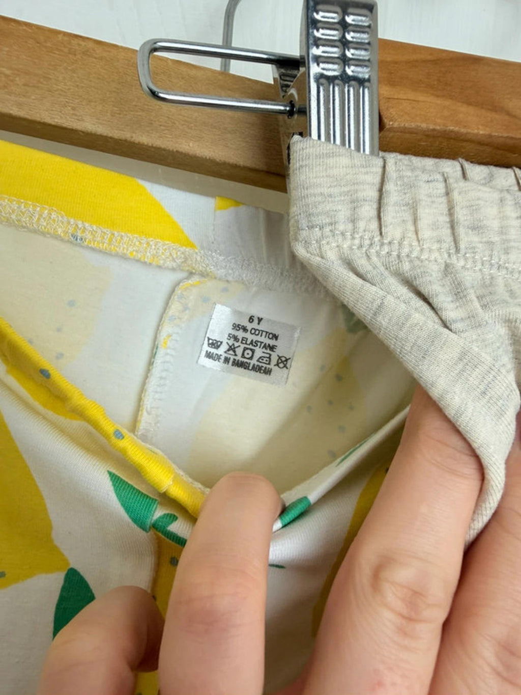 NEW Ex TU Yellow White Beige Summer Leggings Bundle Girls 6 Years - Back On The Shelves High Street Discount Outlet Online UK