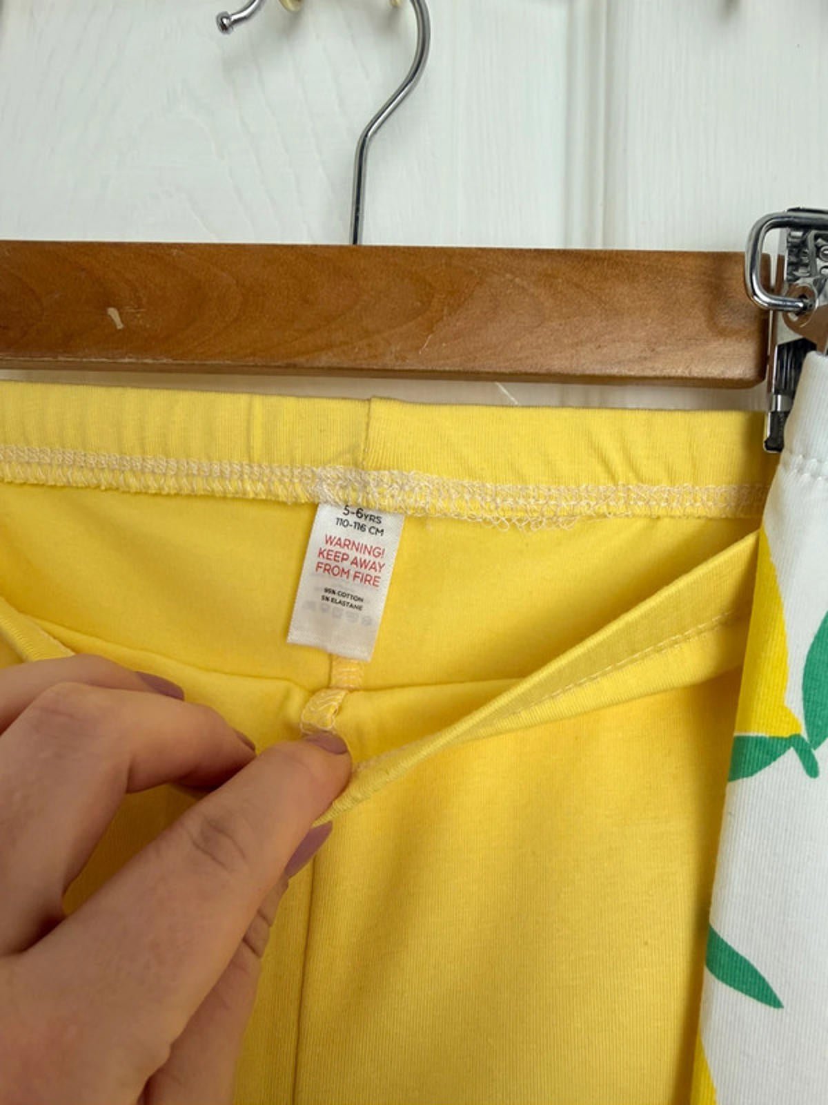 NEW Ex TU Yellow Lemon Summer Leggings Bundle Girls 6 Years - Back On The Shelves High Street Discount Outlet Online UK