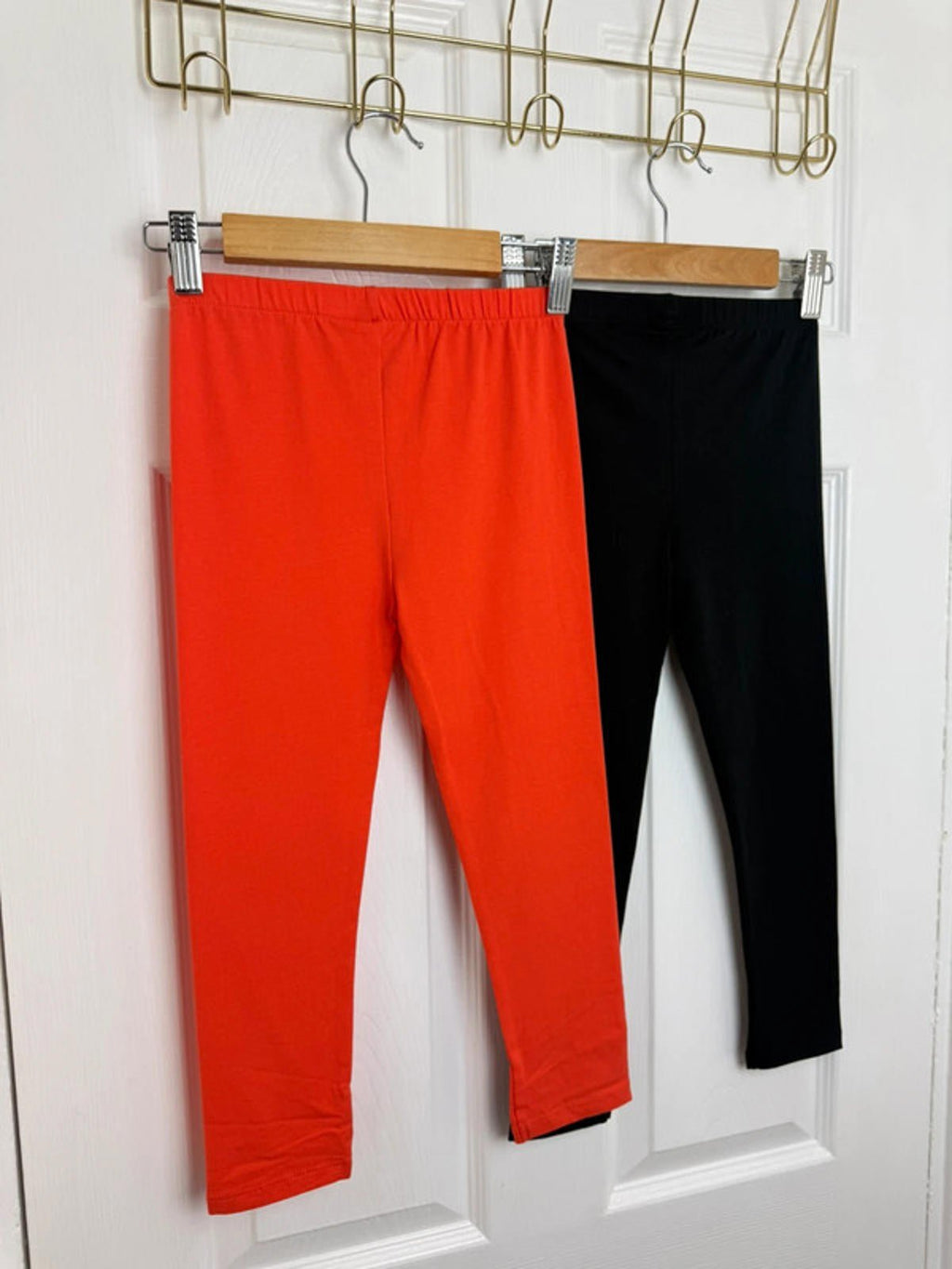 NEW Ex TU Black 2 Pack Legging Set - Girls 5 - 6 Years - Back On The Shelves High Street Discount Outlet Online UK