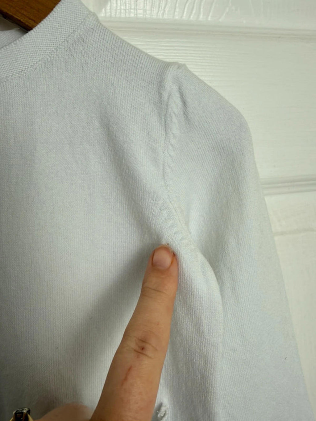 NEW Ex NXT White Fine Knit Button Cardigan - Girls 12 - 18 Months - Back On The Shelves High Street Discount Outlet Online UK