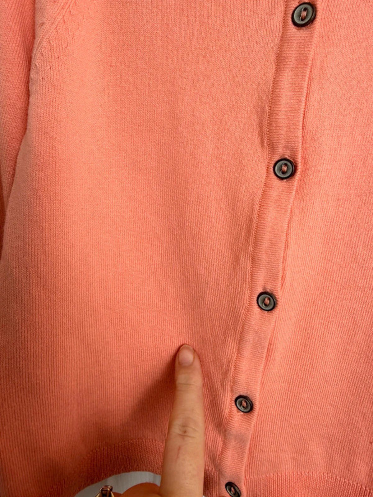 NEW Ex NXT Orange Fine Knit Button Cardigan - Girls 6 Years - Back On The Shelves High Street Discount Outlet Online UK