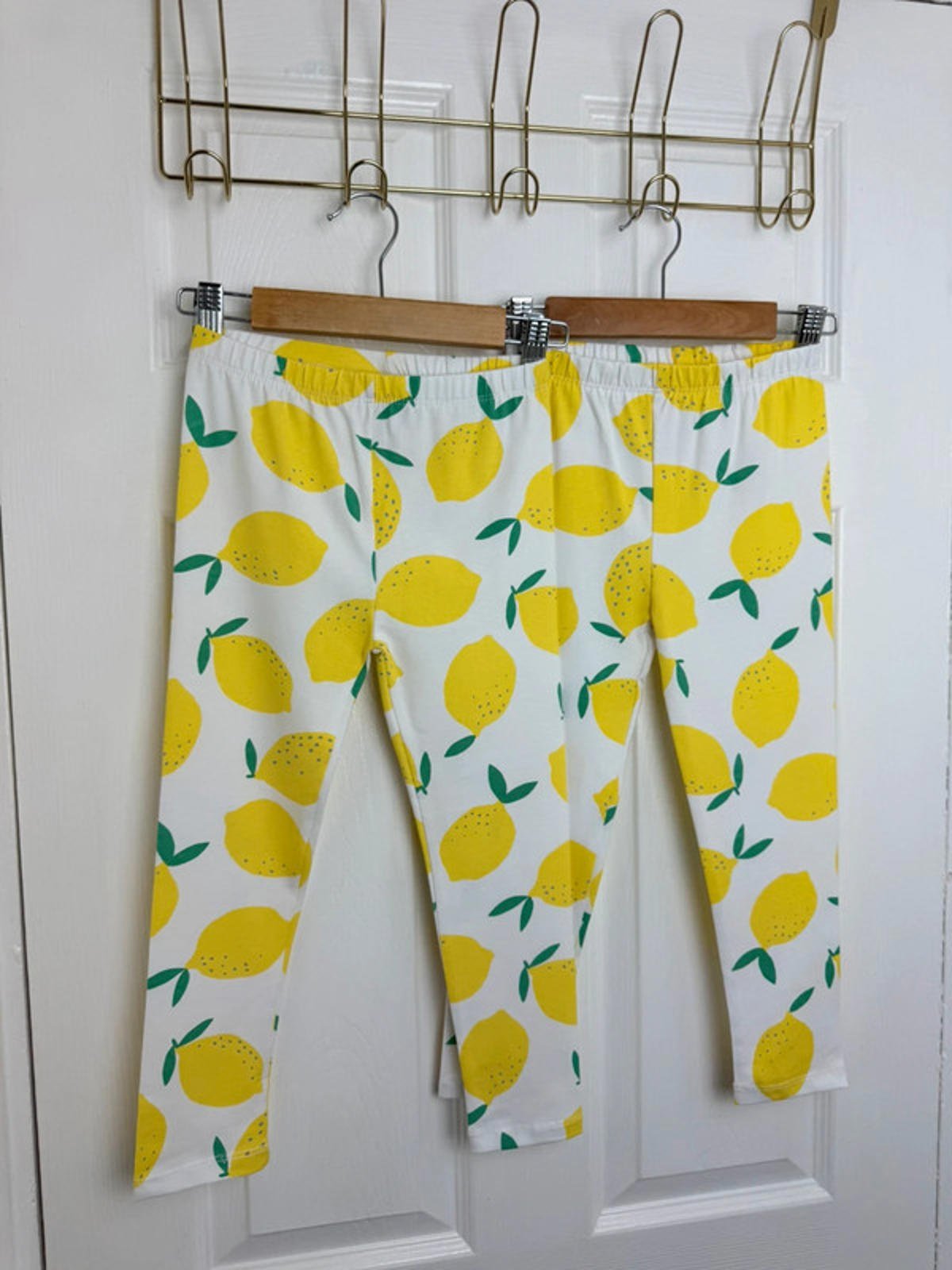 NEW Ex TU Yellow White Beige Summer Leggings Bundle Girls 6 Years - Back On The Shelves High Street Discount Outlet Online UK