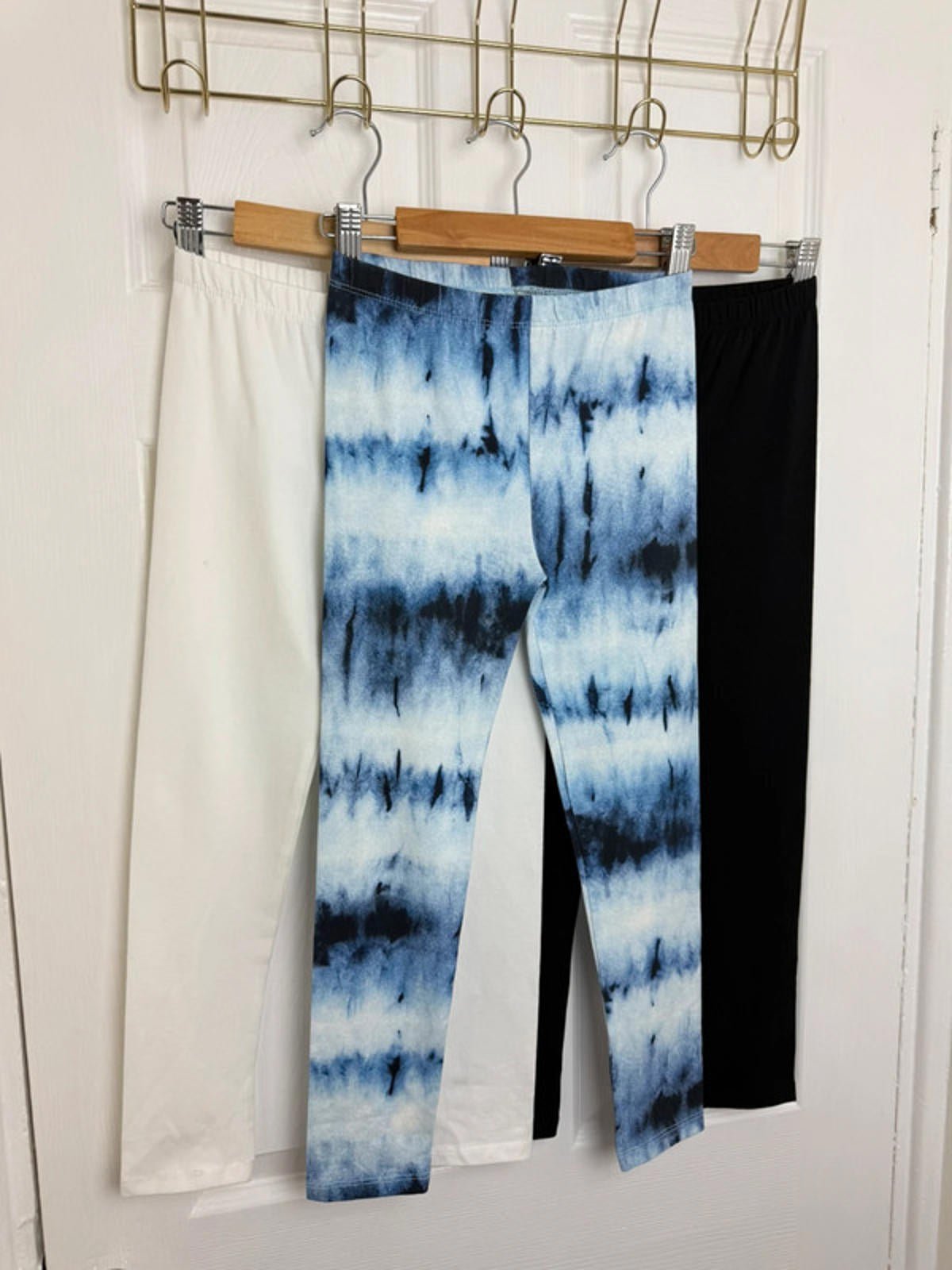 NEW Ex TU 3 Pack Leggings Bundle White, Blue & Black 8 Years - Back On The Shelves High Street Discount Outlet Online UK