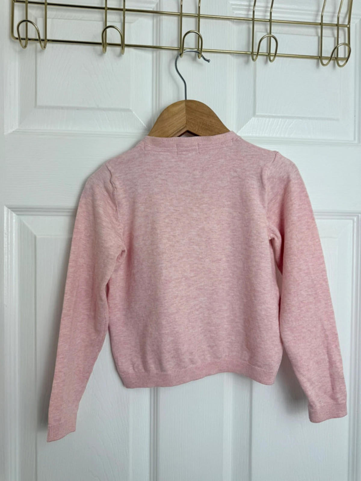 NEW Ex NXT Light Pink Fine Knit Button Cardigan - Girls 18 - 24 Months - Back On The Shelves High Street Discount Outlet Online UK