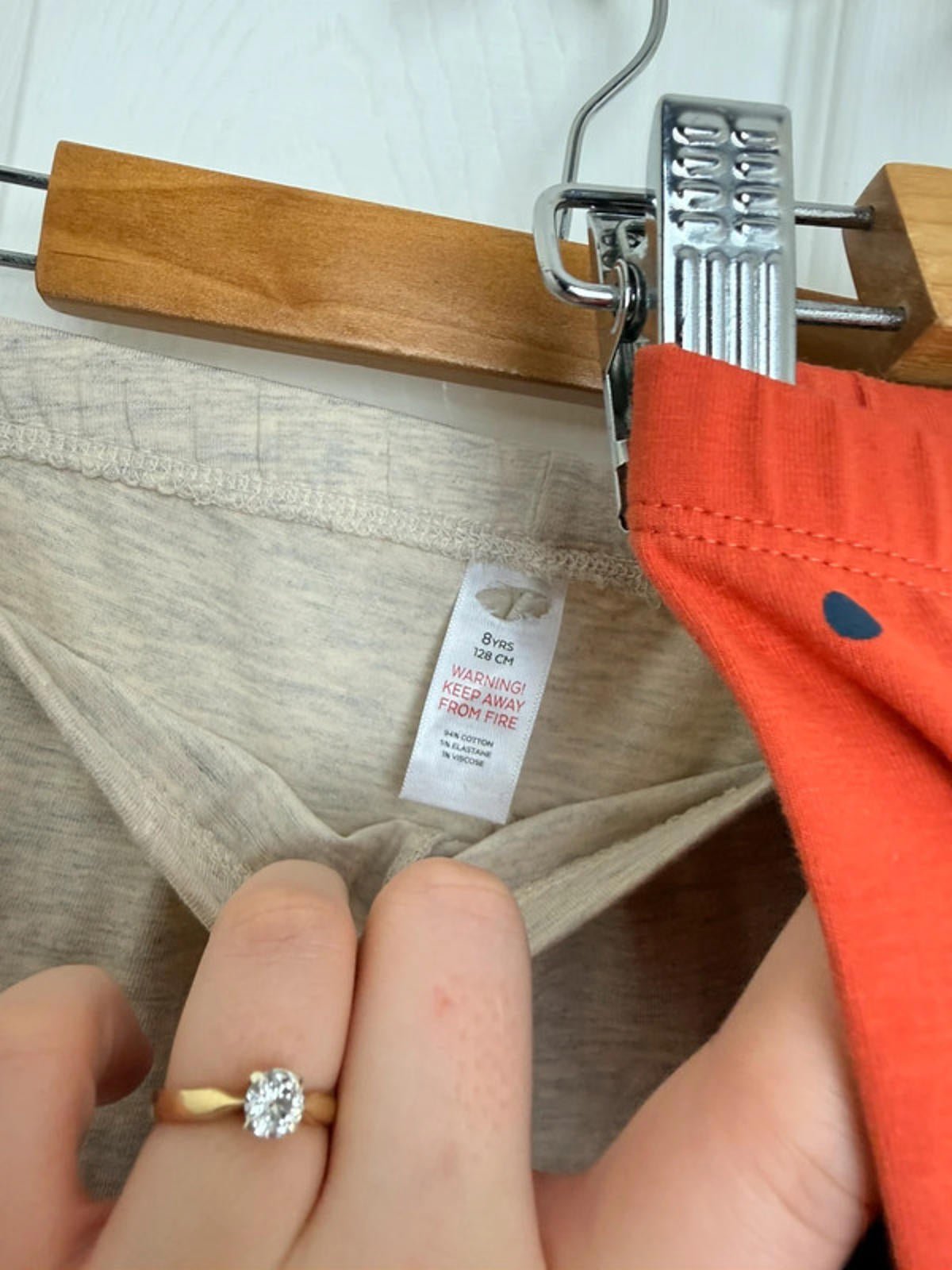 NEW Ex TU Girls Leggings Bundle Beige, Rust & Black Girls 8 Years - Back On The Shelves High Street Discount Outlet Online UK