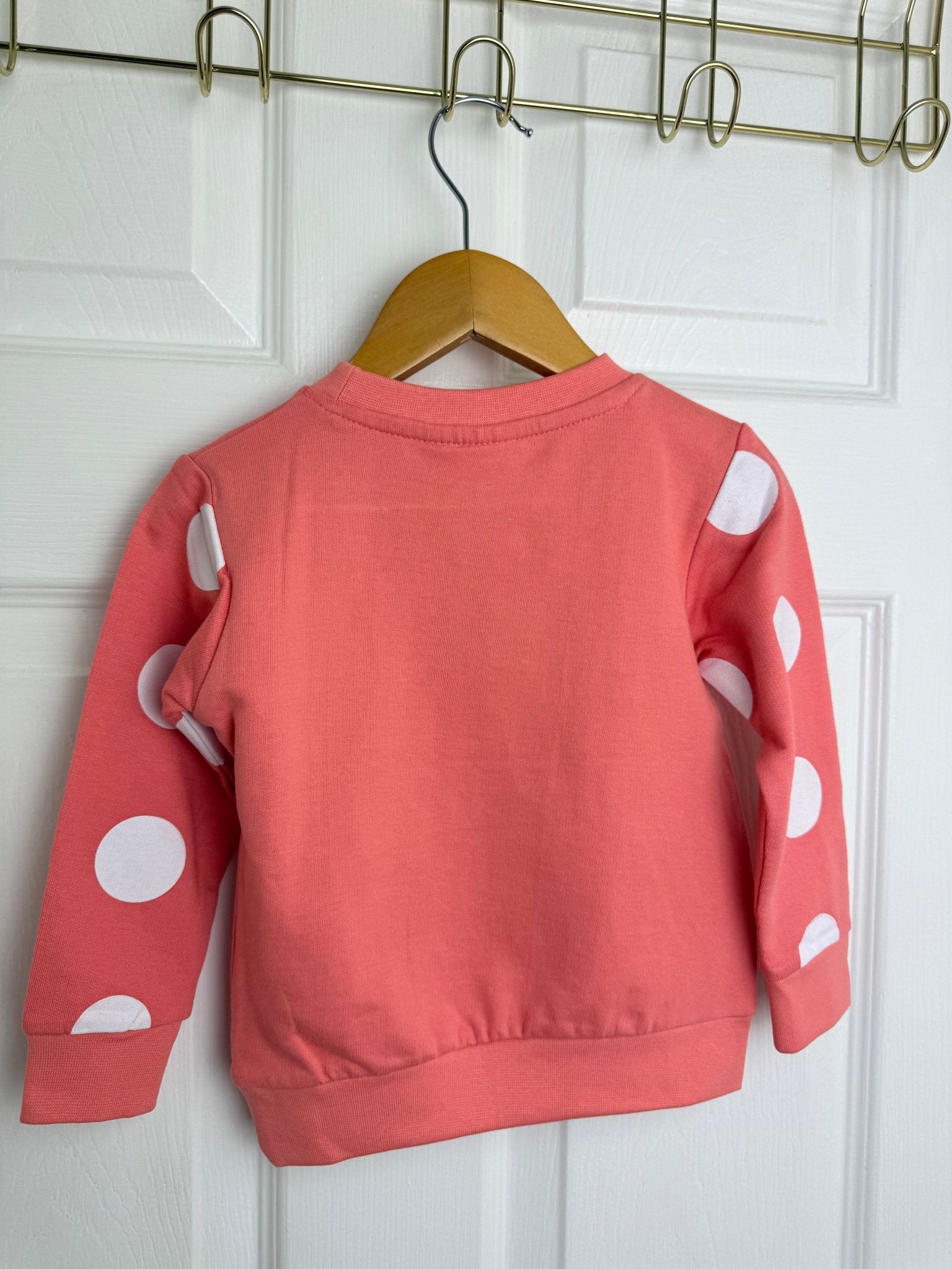 NEW Name It Tom & Jerry Orange Spotty Sweater - Unisex 1 - 5 Years - Back On The Shelves High Street Discount Outlet Online UK