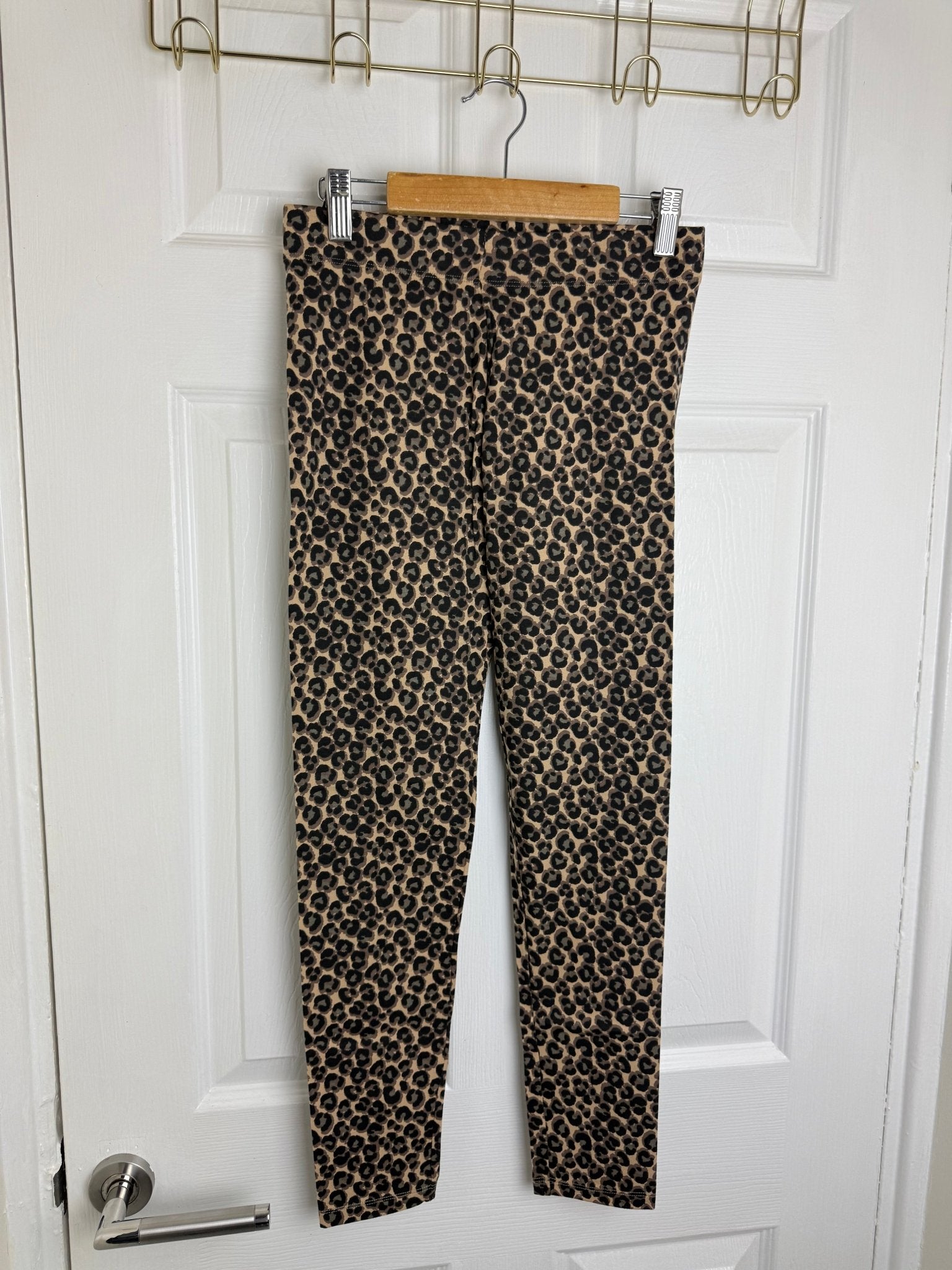 MS Leopard Print Leggings - Girls 12 - 13 Years - Back On The Shelves High Street Discount Outlet Online UK