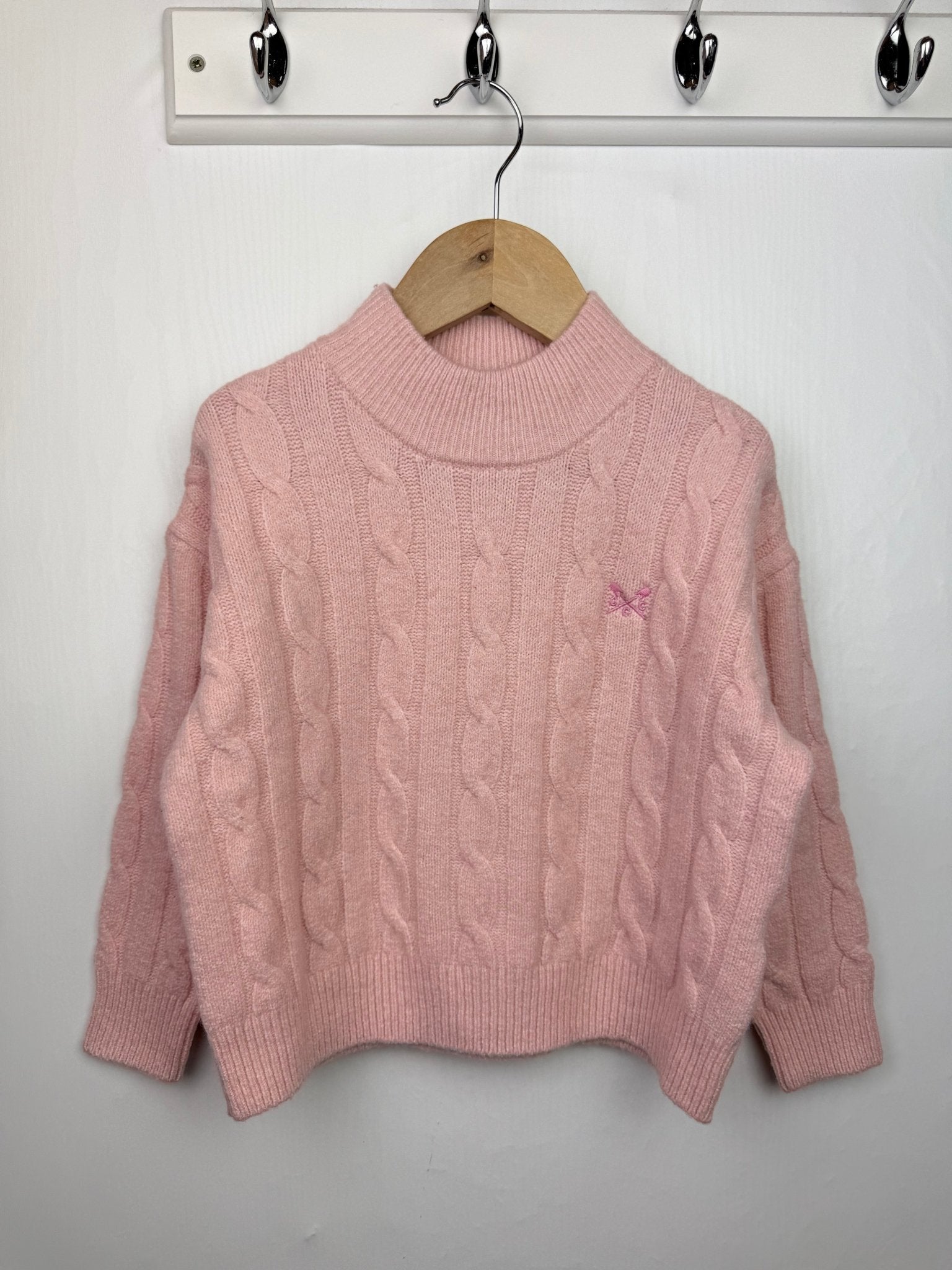 NEW Ex Crew Cable Knit Jumper - Girls 18m - 9y - Back On The Shelves High Street Discount Outlet Online UK
