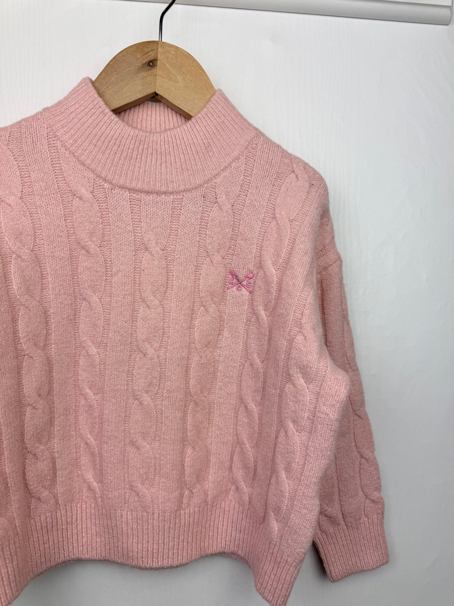 NEW Ex Crew Cable Knit Jumper - Girls 18m - 9y - Back On The Shelves High Street Discount Outlet Online UK