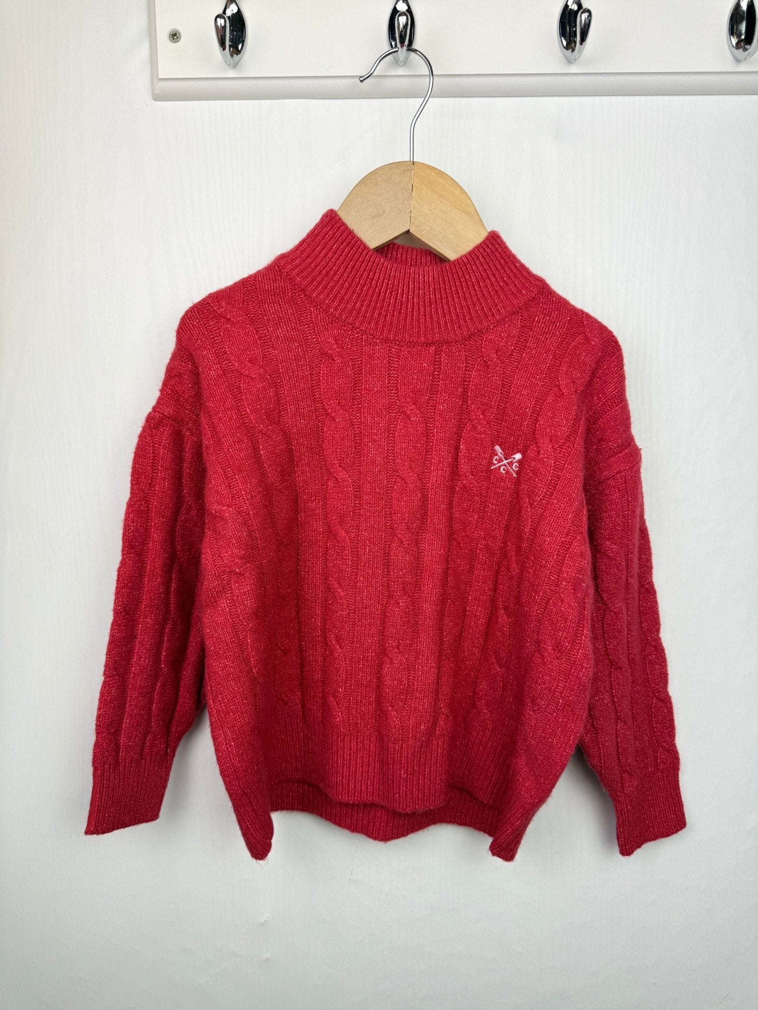 NEW Ex Crew Cable Knit Jumper - Girls 18m - 9y - Back On The Shelves High Street Discount Outlet Online UK