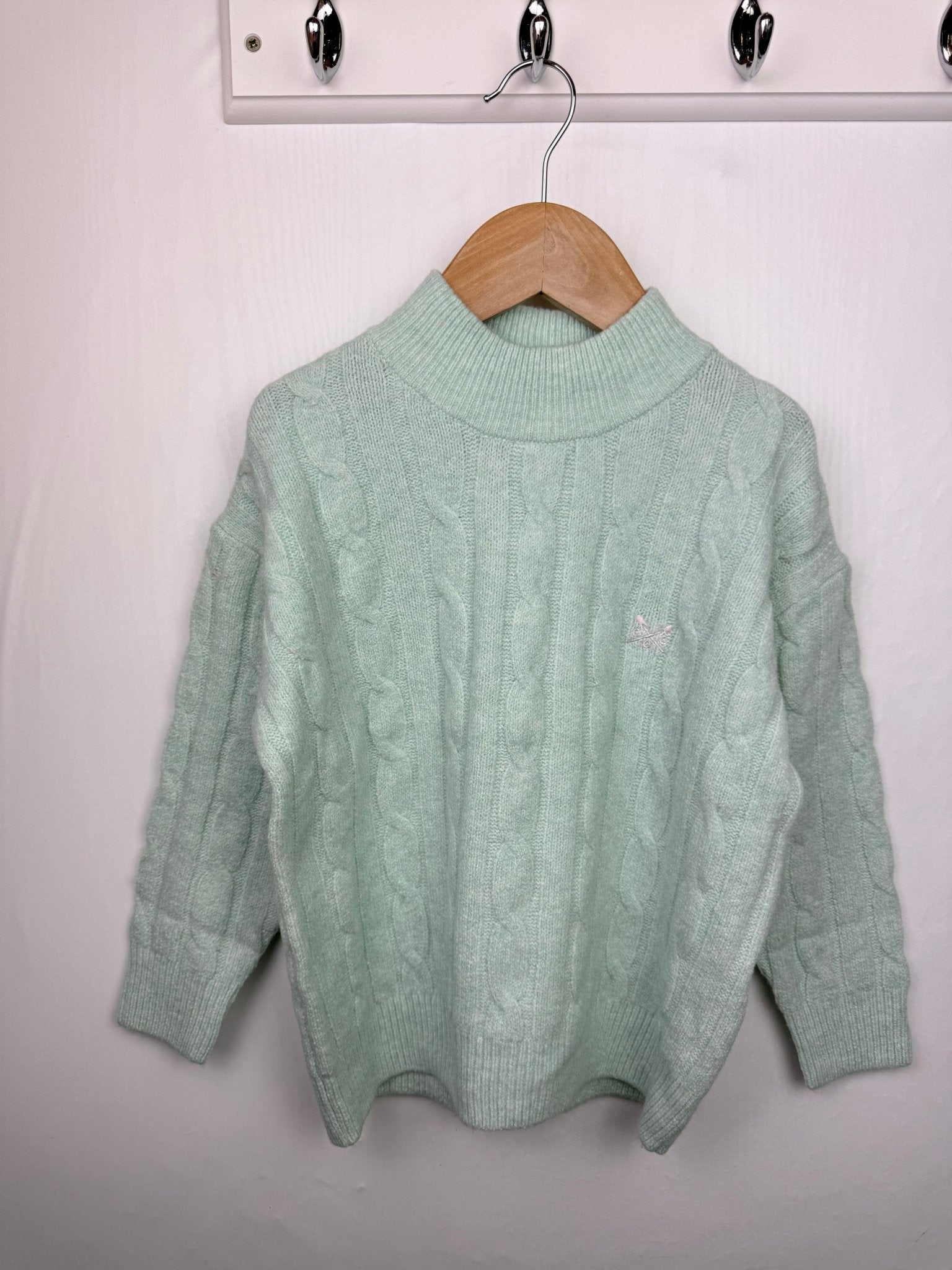 NEW Ex Crew Cable Knit Jumper - Girls 18m - 9y - Back On The Shelves High Street Discount Outlet Online UK