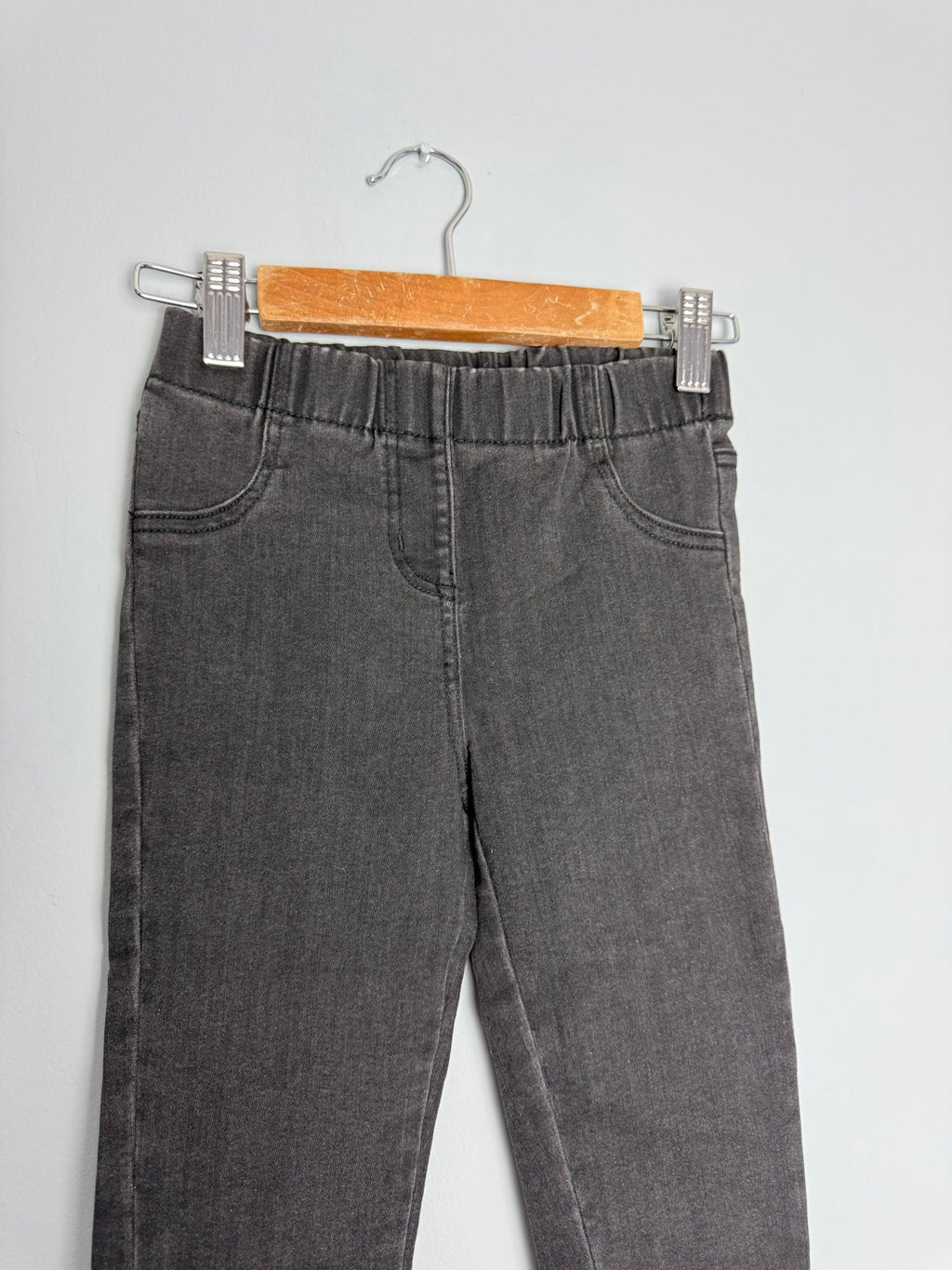 Kids Dark Grey Jegging Jeans - Unisex 12 Months - 5 Years - Back On The Shelves High Street Discount Outlet Online UK