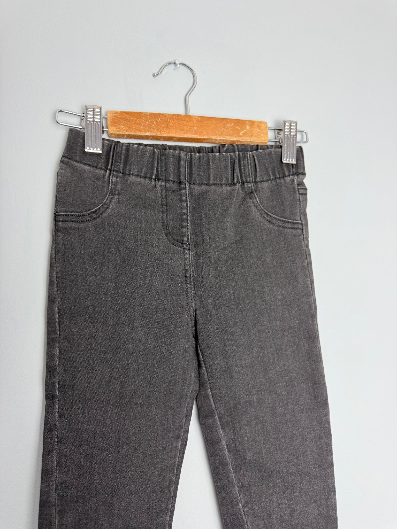 Kids Dark Grey Jegging Jeans - Unisex 12 Months - 5 Years - Back On The Shelves High Street Discount Outlet Online UK