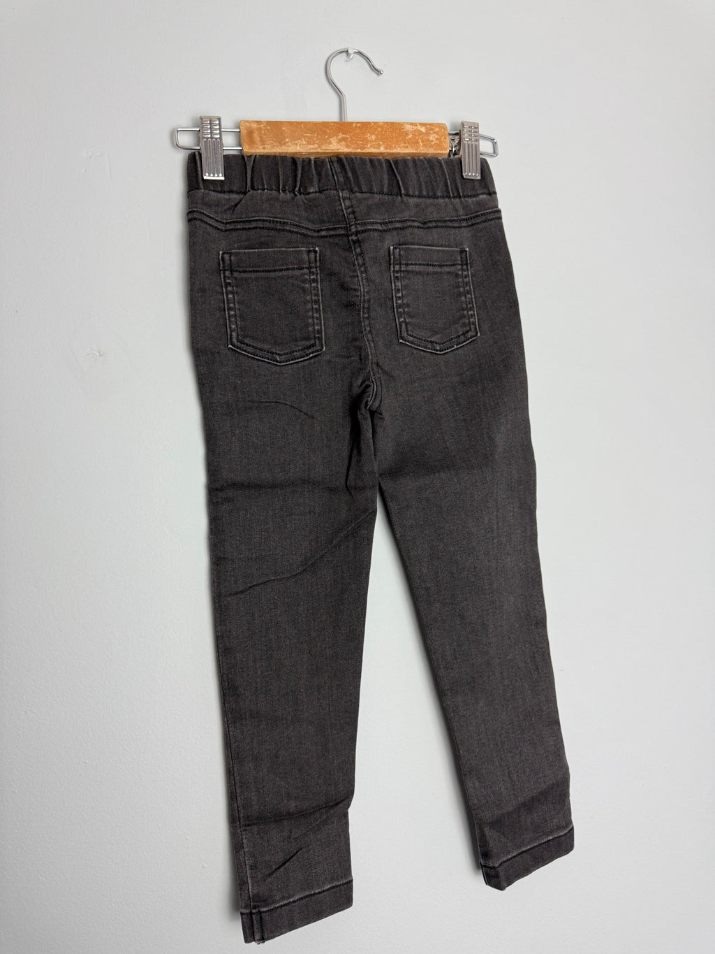 Kids Dark Grey Jegging Jeans - Unisex 12 Months - 5 Years - Back On The Shelves High Street Discount Outlet Online UK