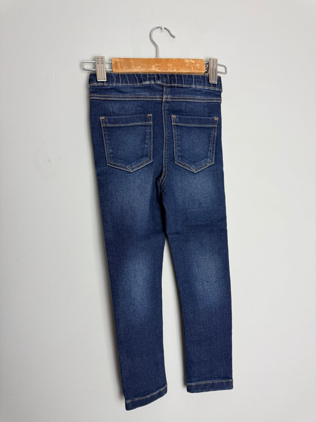 Kids Mid Blue Jegging Jeans - Unisex 4 - 12 Years - Back On The Shelves High Street Discount Outlet Online UK