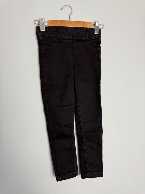 Kids Black Jegging Jeans - Unisex 4 - 15 Years - Back On The Shelves High Street Discount Outlet Online UK