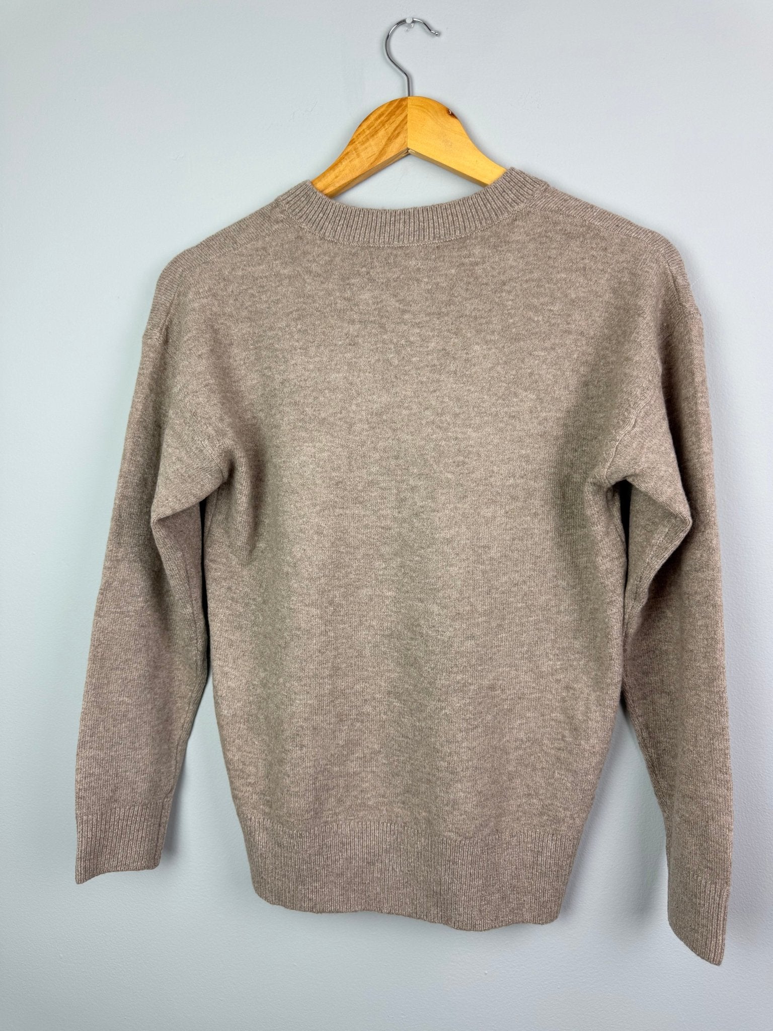 Mocha Wool Mix Jumper - Ladies - Back On The Shelves High Street Discount Outlet Online UK