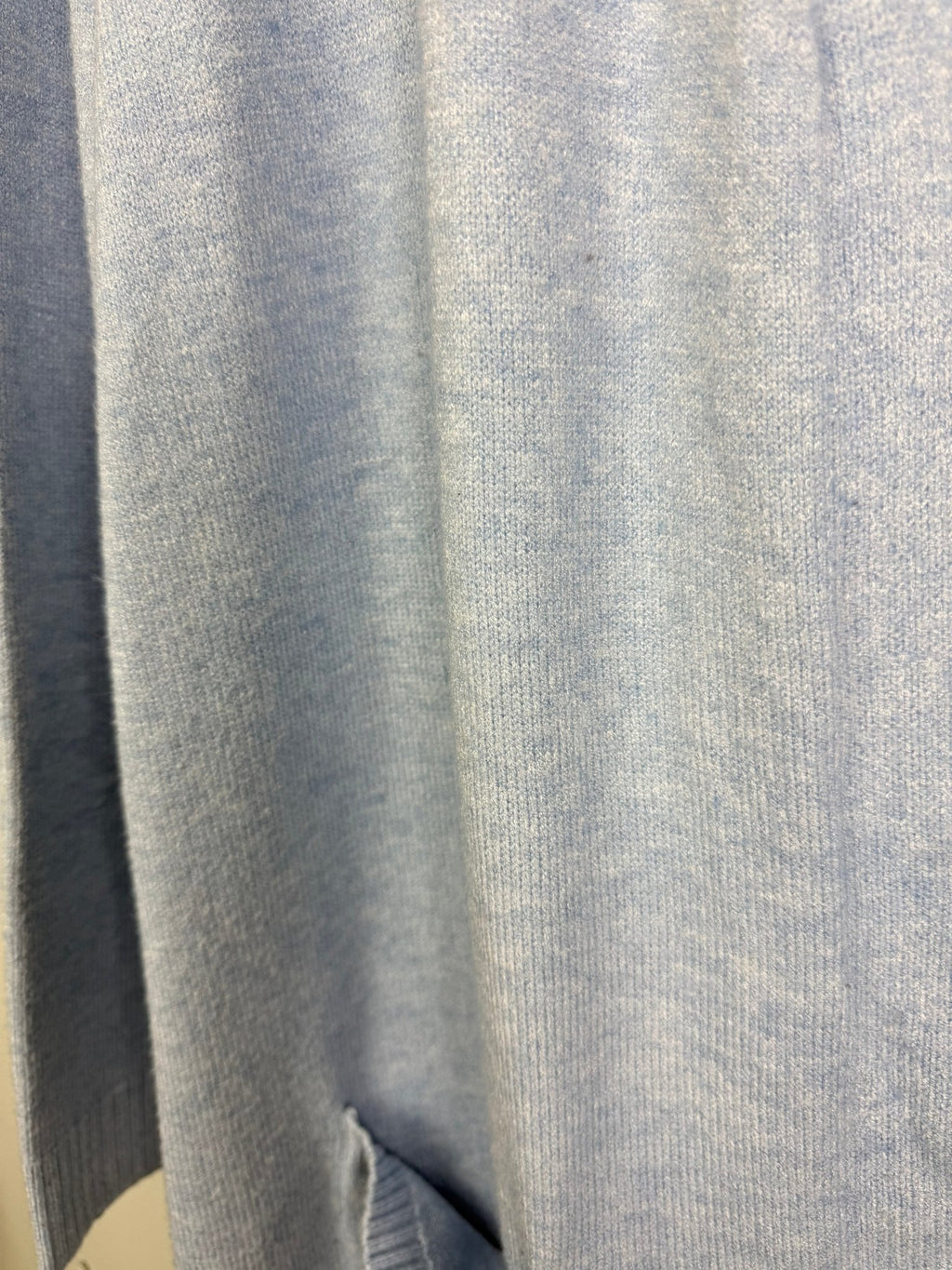 Ladies Blue Open Front Lightweight Cardigan – Size Large - Back On The Shelves High Street Discount Outlet Online UK