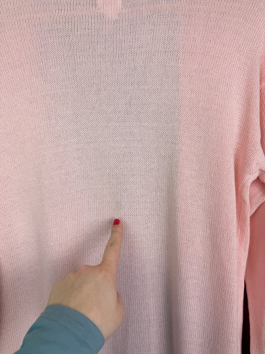 Ladies Pink Longline Open Front Cotton Cardigan - Ladies Size Medium - Back On The Shelves High Street Discount Outlet Online UK