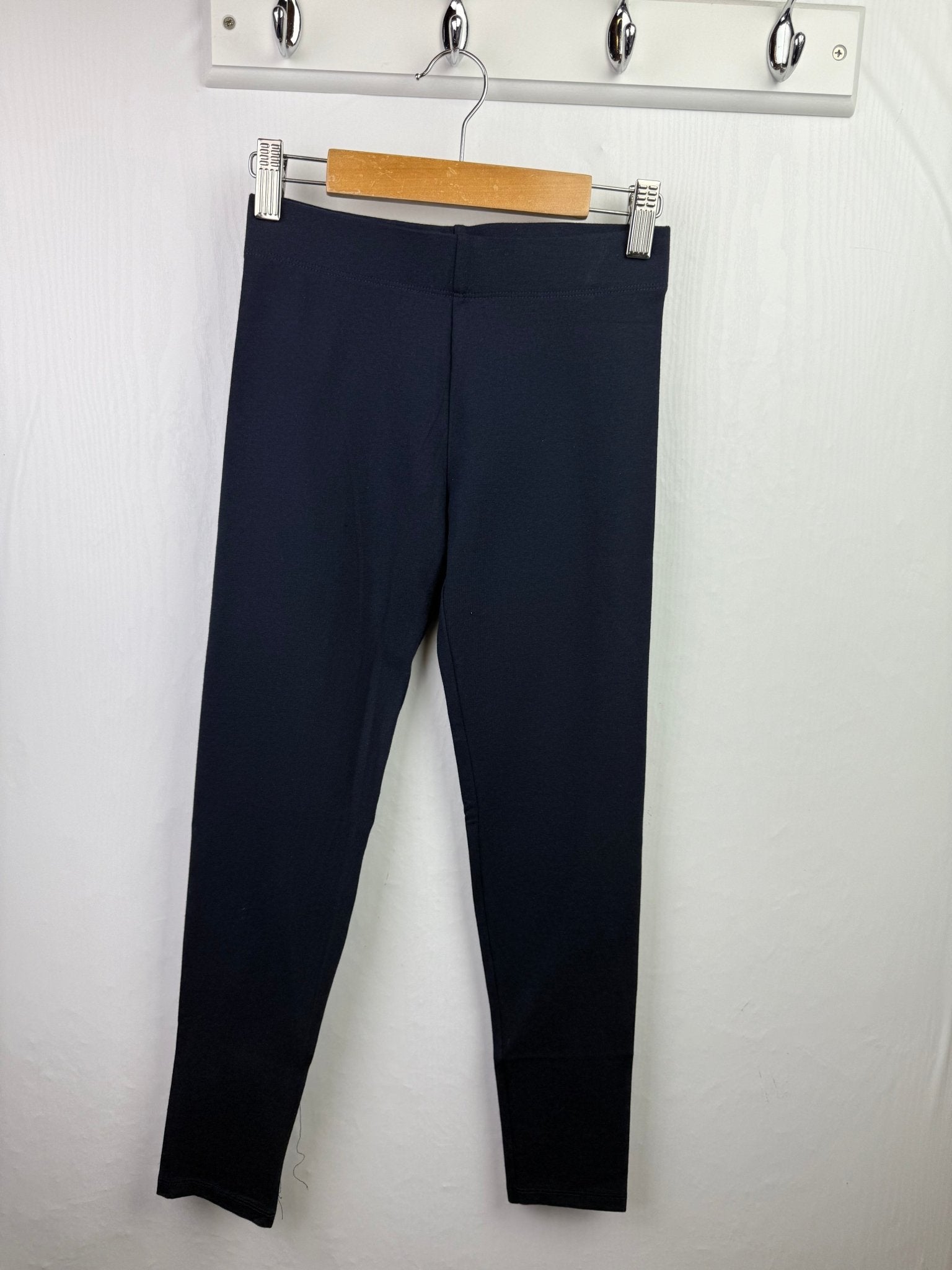 MS Plain Navy Leggings - Girls 10 - 15 Years - Back On The Shelves High Street Discount Outlet Online UK