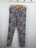 NEW MS Purple Zebra Print Leggings - Girls 10 - 12 Years - Back On The Shelves High Street Discount Outlet Online UK