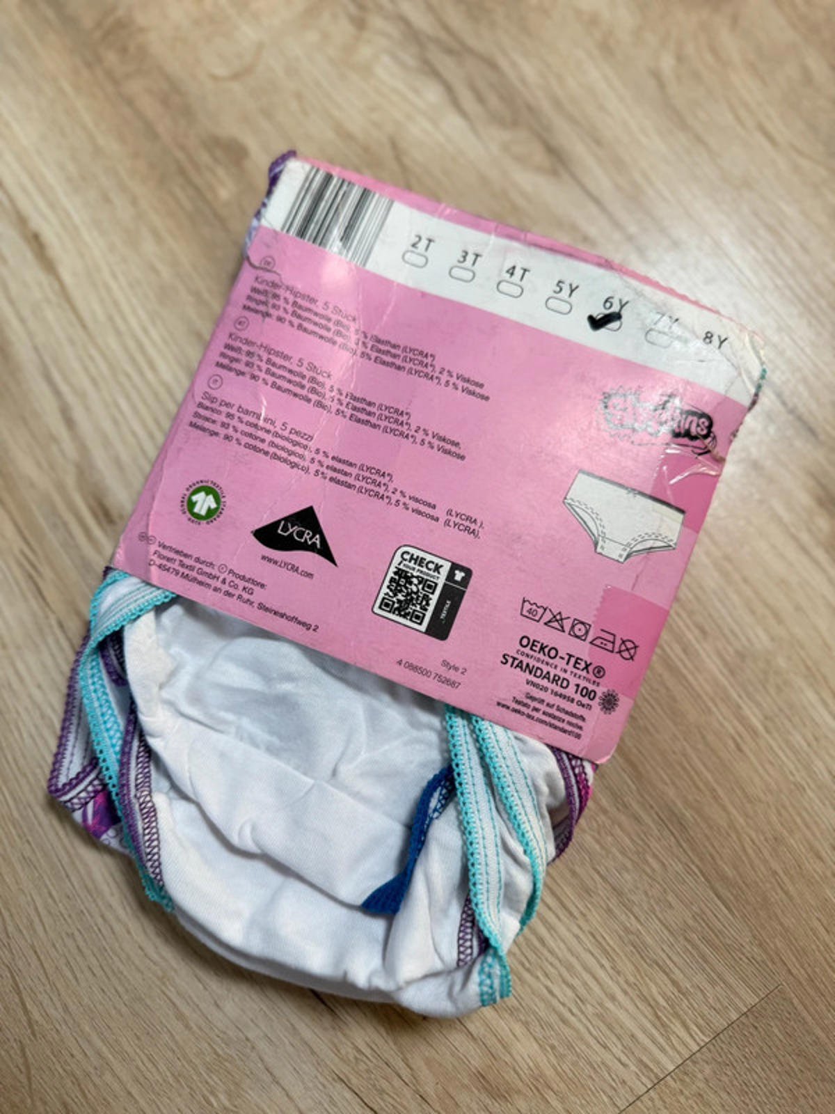 NEW Shopkins 5 Pack Hipster Knickers Size 6 Years - Back On The Shelves High Street Discount Outlet Online UK