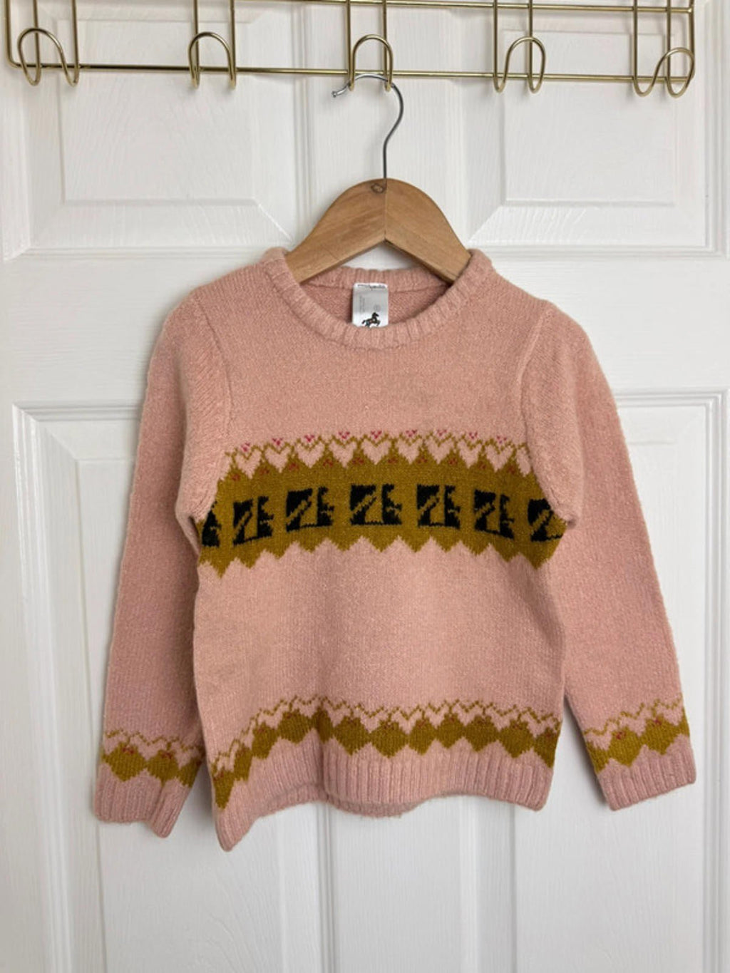 Palomino Grey Fair Isle Knitted Jumper - Unisex 3 Years - Back On The Shelves High Street Discount Outlet Online UK