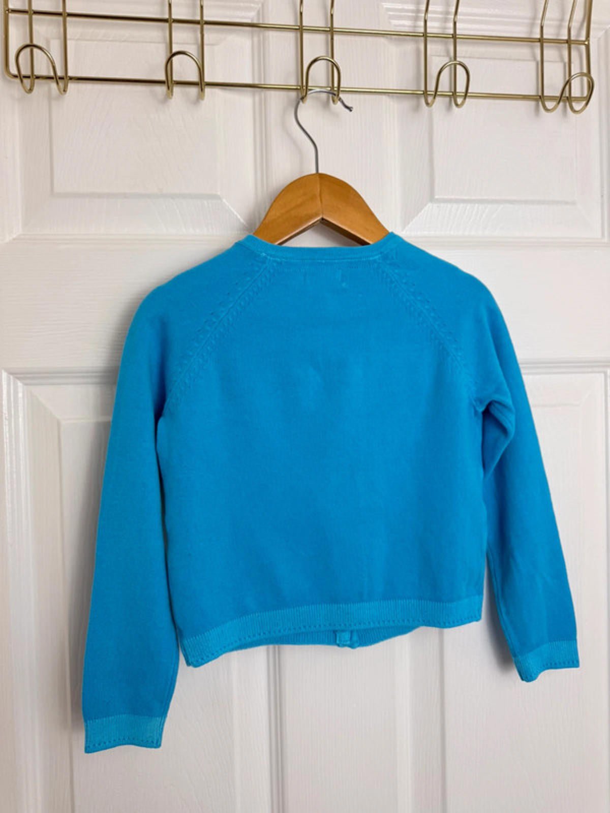 NEW Ex NXT Blue Fine Knit Button Cardigan - Girls 3 Years - Back On The Shelves High Street Discount Outlet Online UK