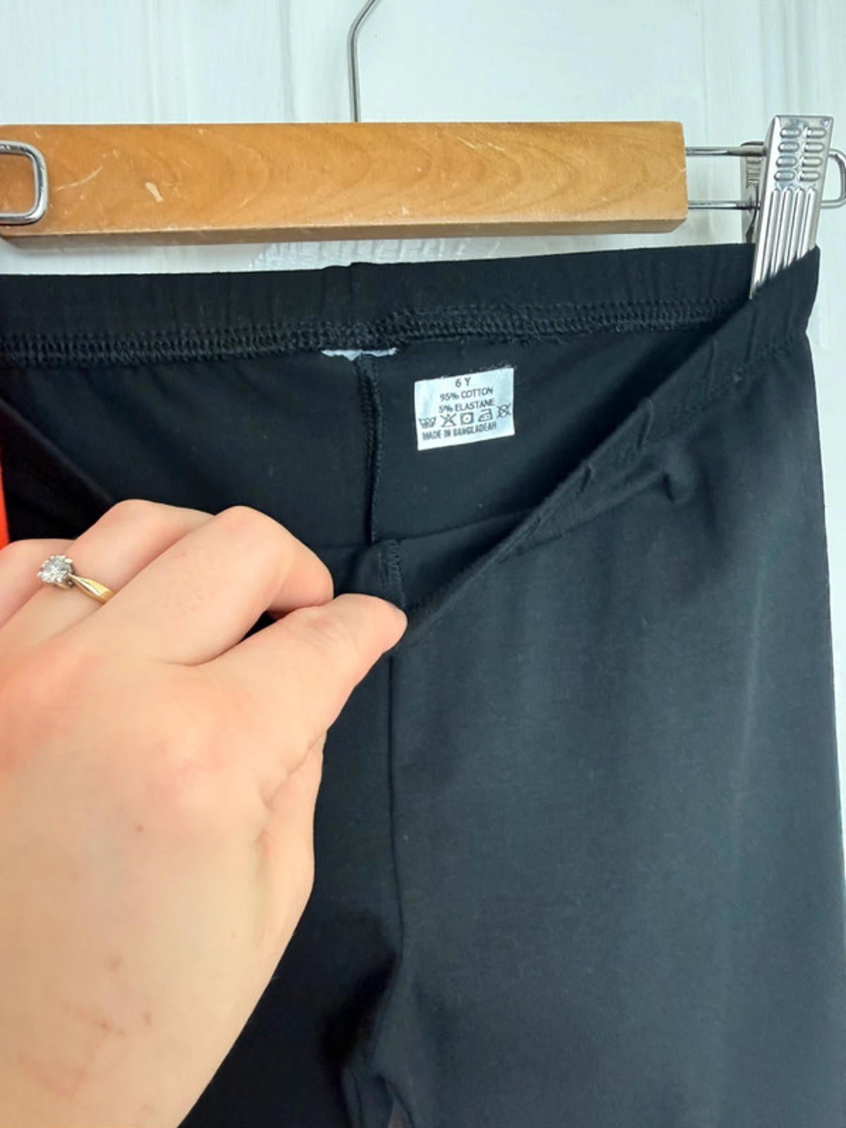 NEW Ex TU Black 2 Pack Legging Set - Girls 5 - 6 Years - Back On The Shelves High Street Discount Outlet Online UK