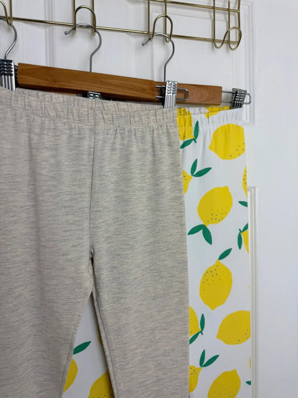 NEW Ex TU Yellow White Beige Summer Leggings Bundle Girls 6 Years - Back On The Shelves High Street Discount Outlet Online UK