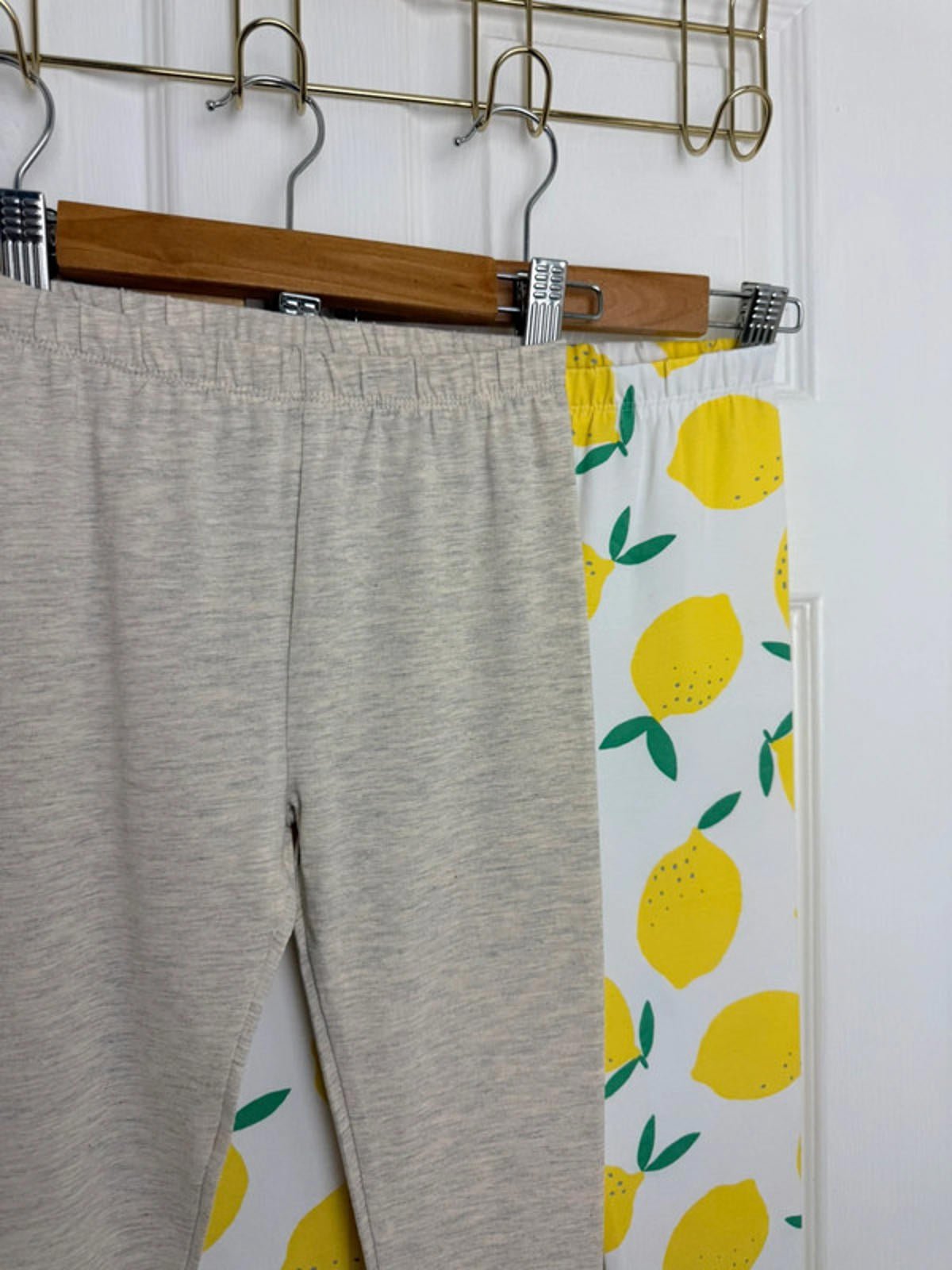 NEW Ex TU Yellow White Beige Summer Leggings Bundle Girls 6 Years - Back On The Shelves High Street Discount Outlet Online UK