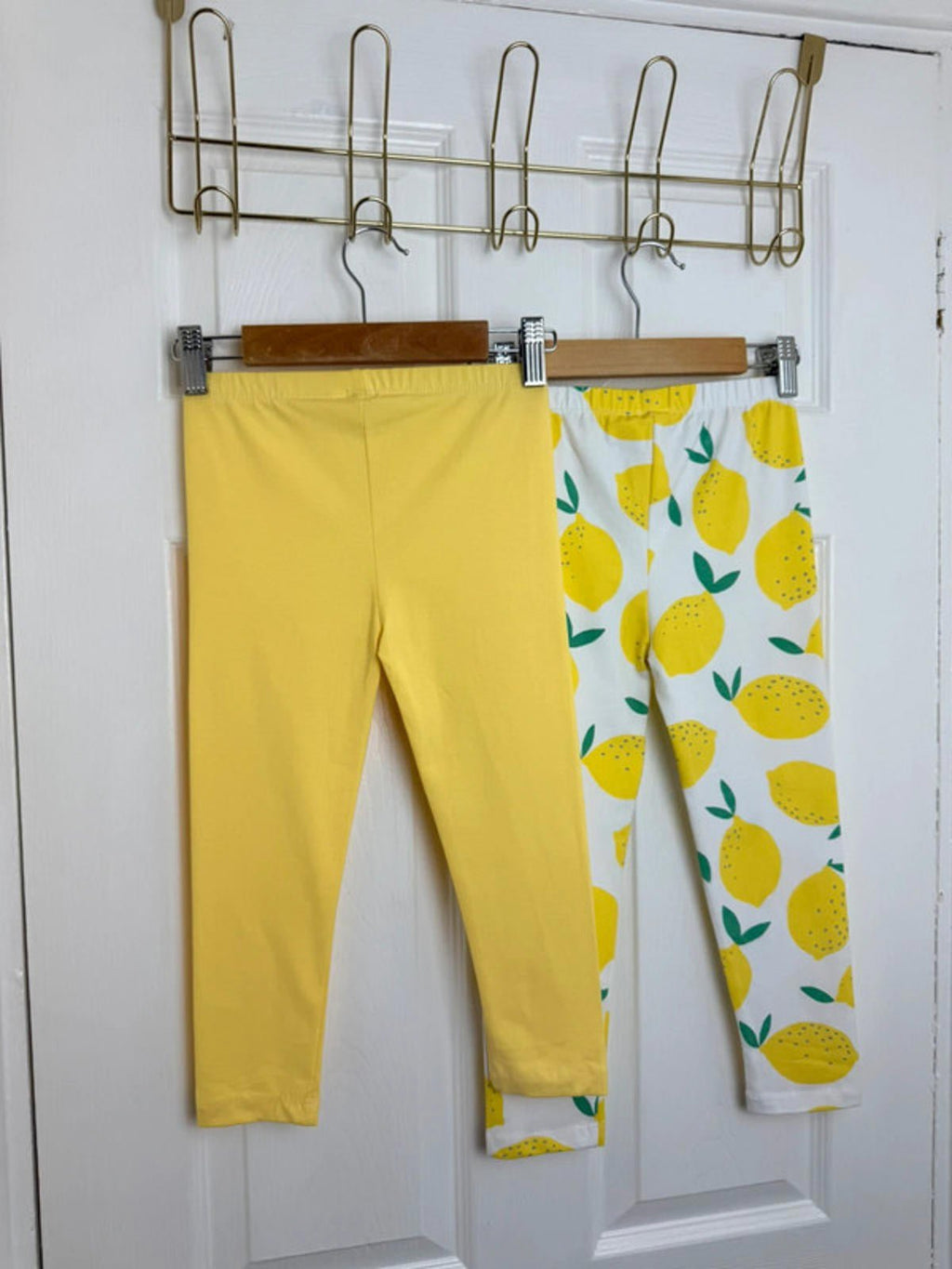NEW Ex TU Yellow Lemon Summer Leggings Bundle Girls 6 Years - Back On The Shelves High Street Discount Outlet Online UK