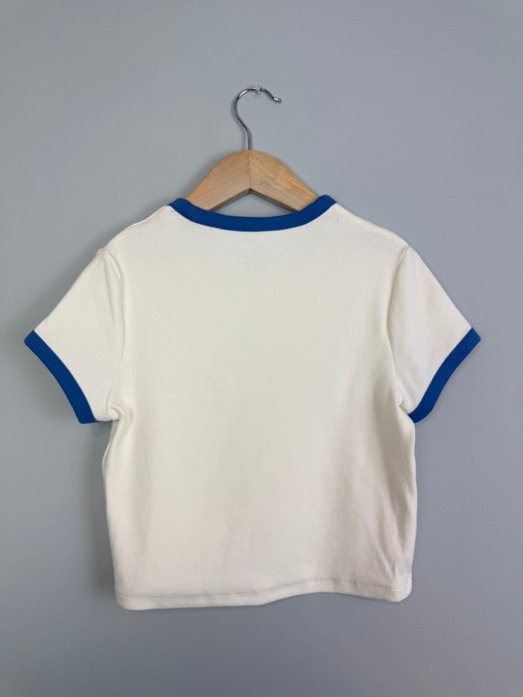 Ex MS Blue Strawberry Short Sleeve Top - Girls 9 - 15 Years - Back On The Shelves High Street Discount Outlet Online UK