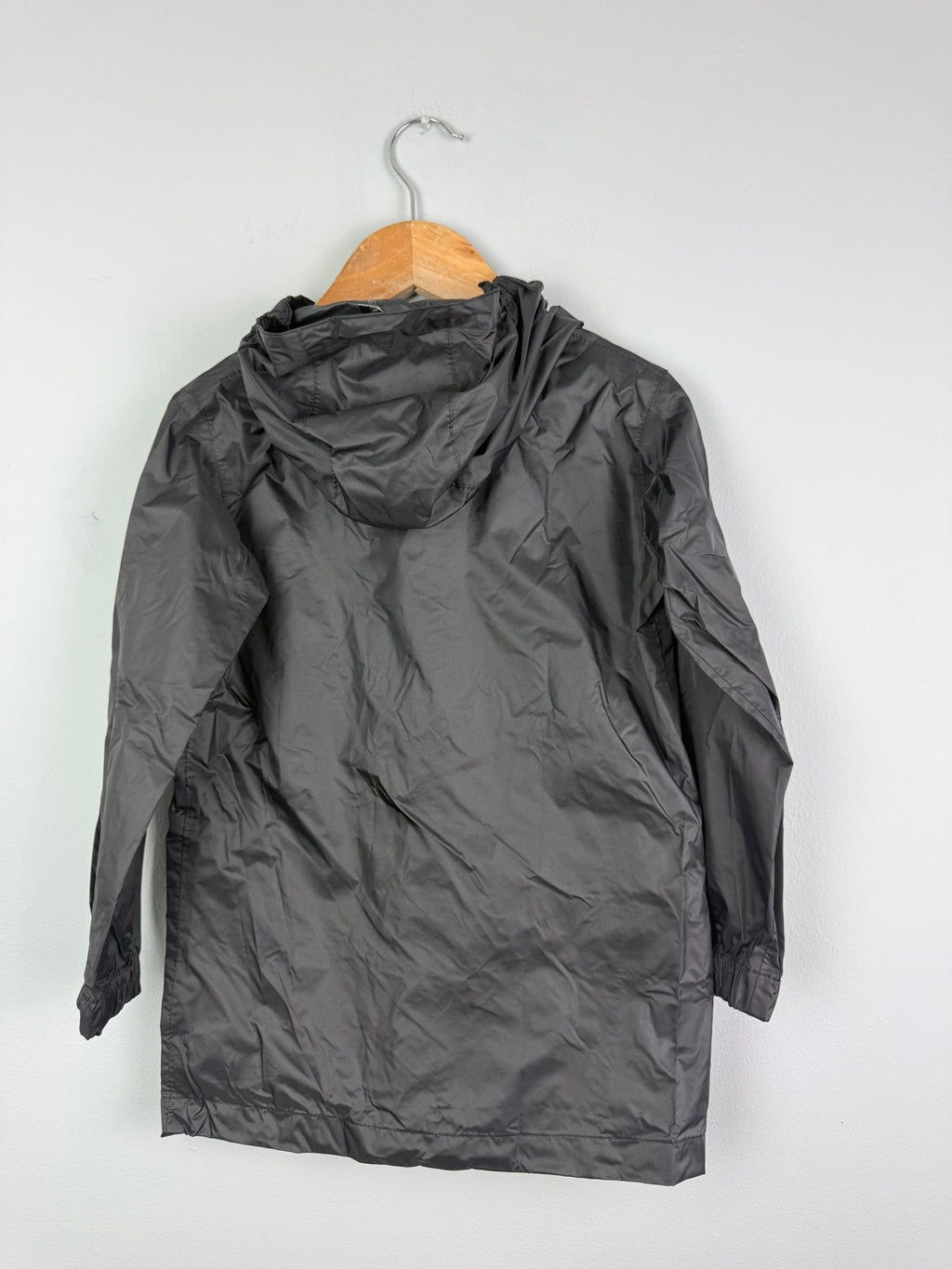 Ex Regatta Black Navy Packaway Rain Jacket - Unisex 2 - 13 Years - Back On The Shelves High Street Discount Outlet Online UK