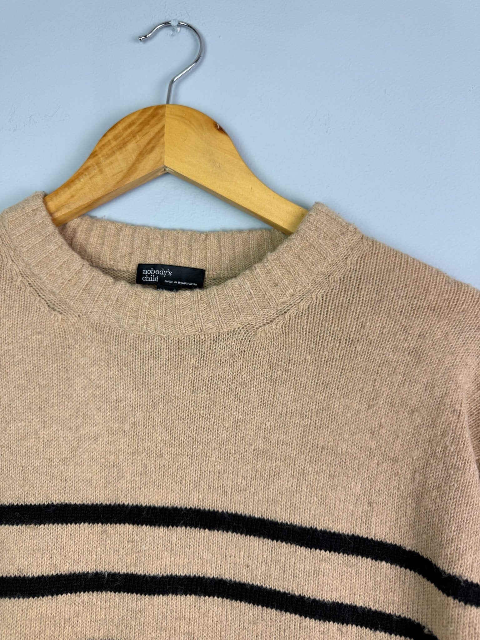 Ladies Ex NB Striped Jumper Dress - Size S - Back On The Shelves High Street Discount Outlet Online UK