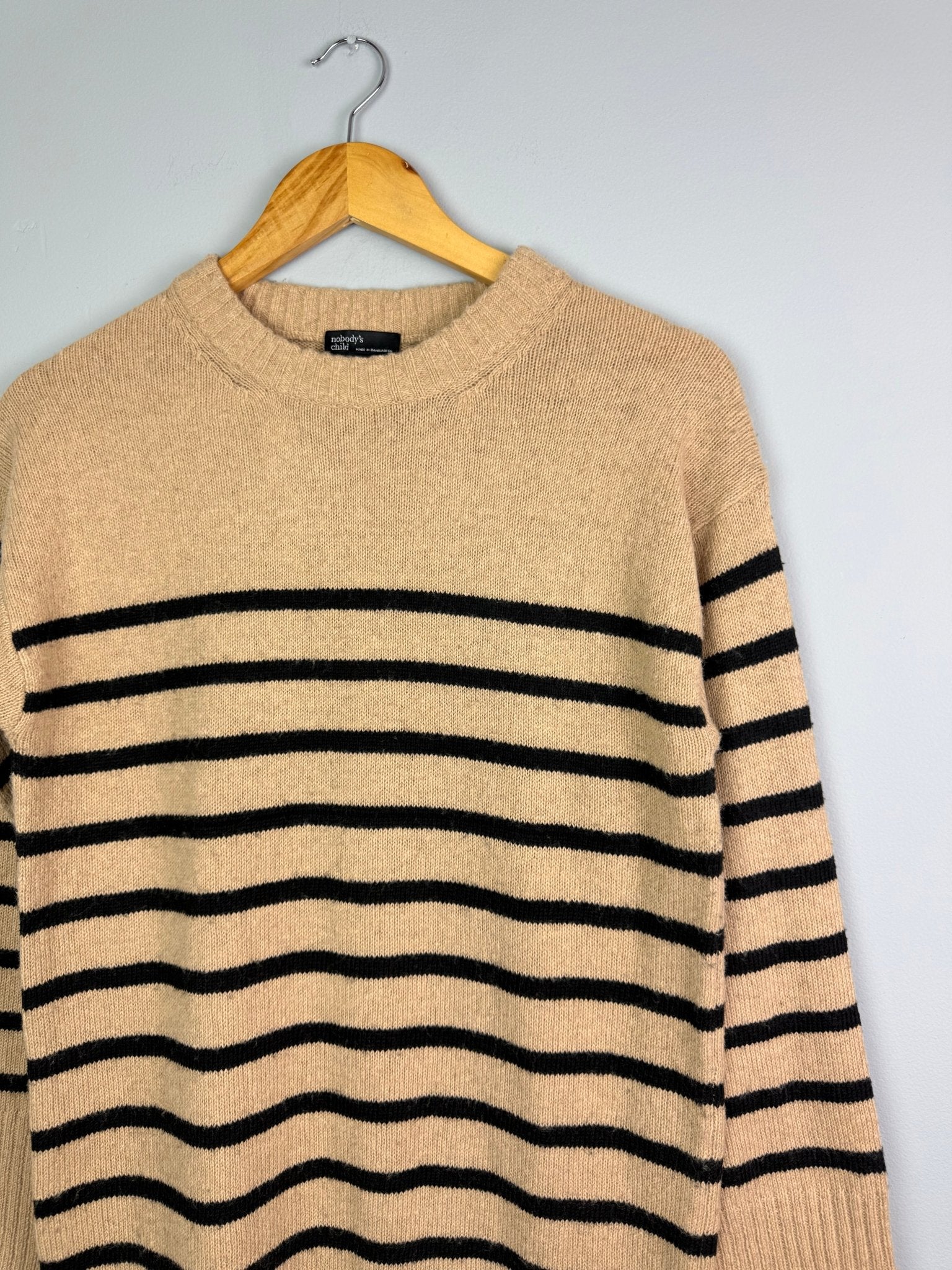 Ladies Ex NB Striped Jumper Dress - Size S - Back On The Shelves High Street Discount Outlet Online UK