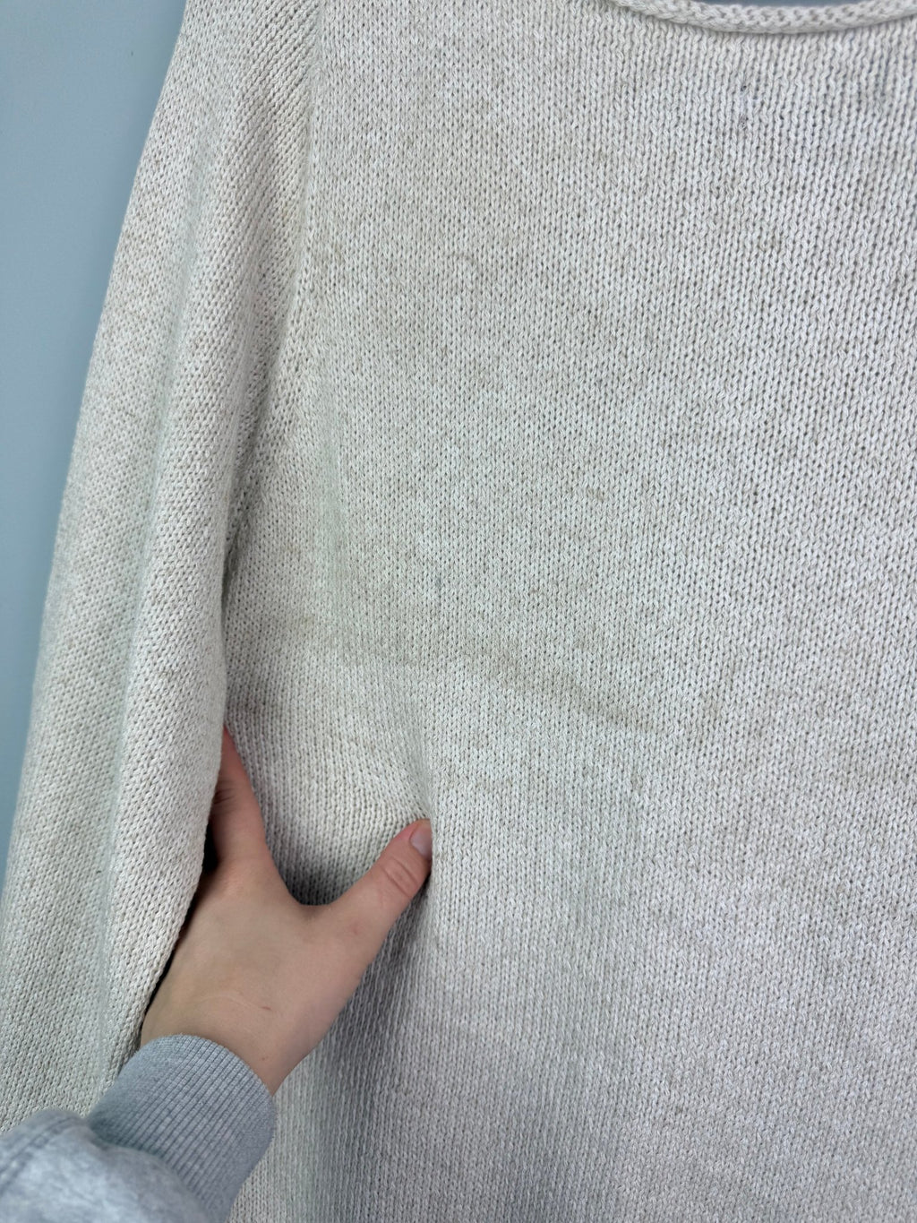 Ladies Ex NC Cream Button Cardigan - Size Large - Back On The Shelves High Street Discount Outlet Online UK