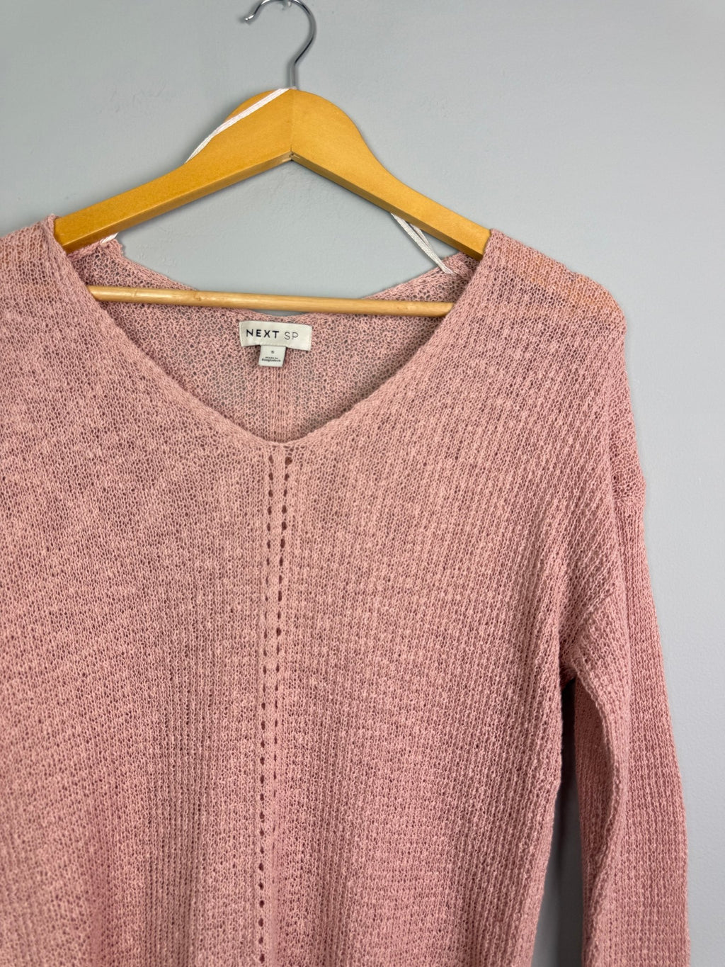 Ladies Ex NXT Fisherman Knit Jumper - Size S - Back On The Shelves High Street Discount Outlet Online UK