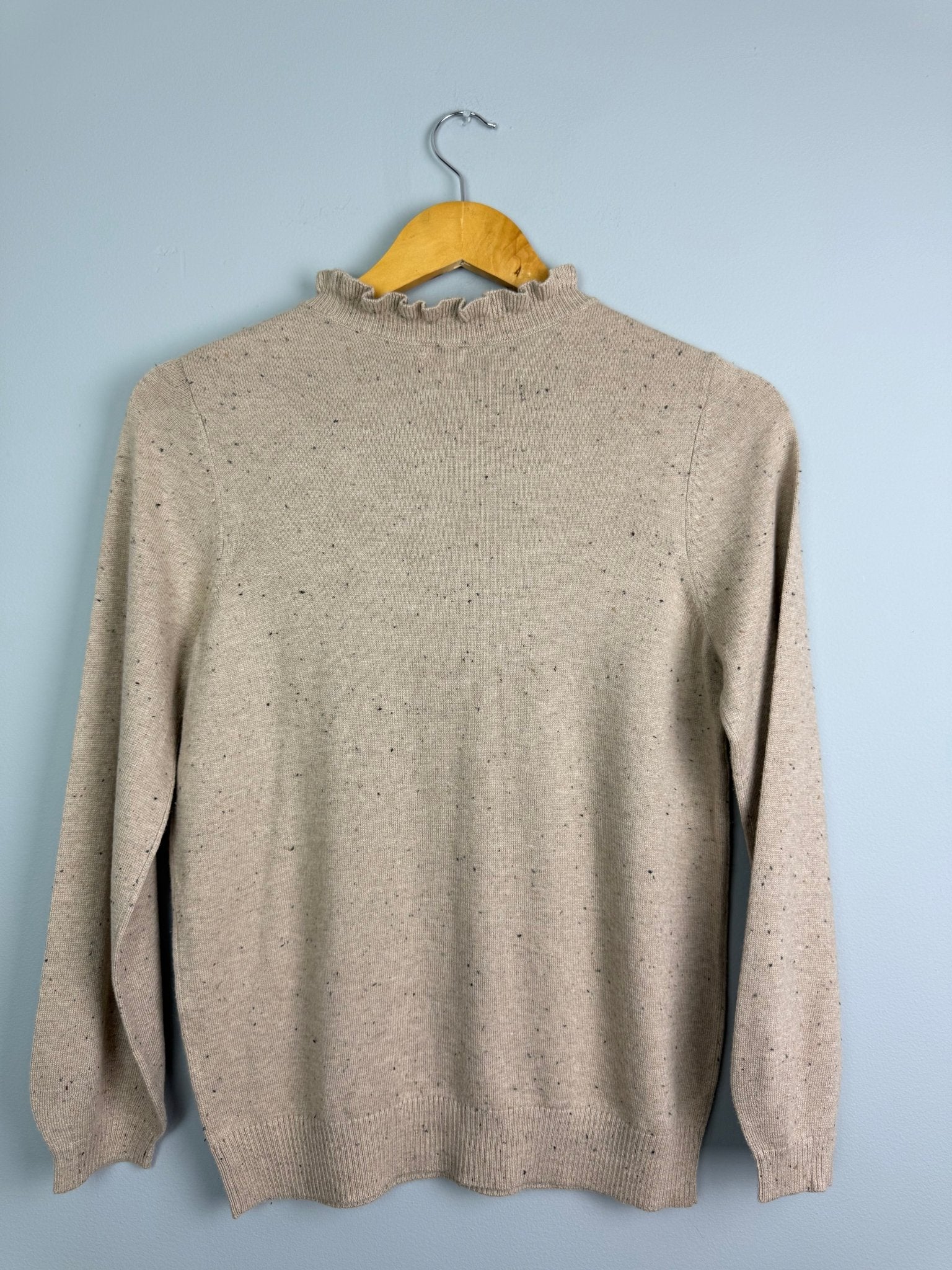 Ladies Ex RI Speckled Fine Knit Jumper - Size XS - Back On The Shelves High Street Discount Outlet Online UK
