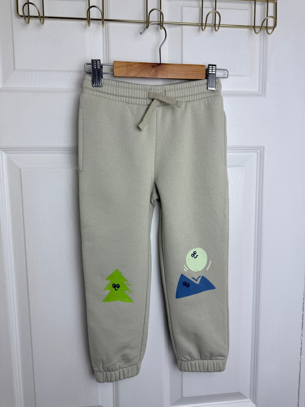 NEW Bouncing Shapes Jogging Bottoms - Boys 2 - 7 Years - Back On The Shelves High Street Discount Outlet Online UK