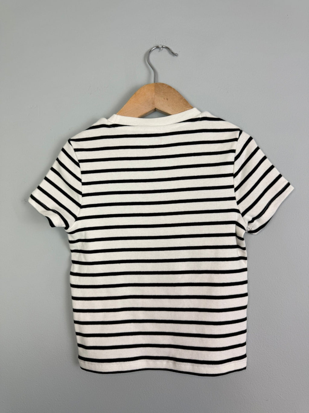 NEW Ex MS Striped Short Sleeve Top - Girls 2 - 16 Years - Back On The Shelves High Street Discount Outlet Online UK