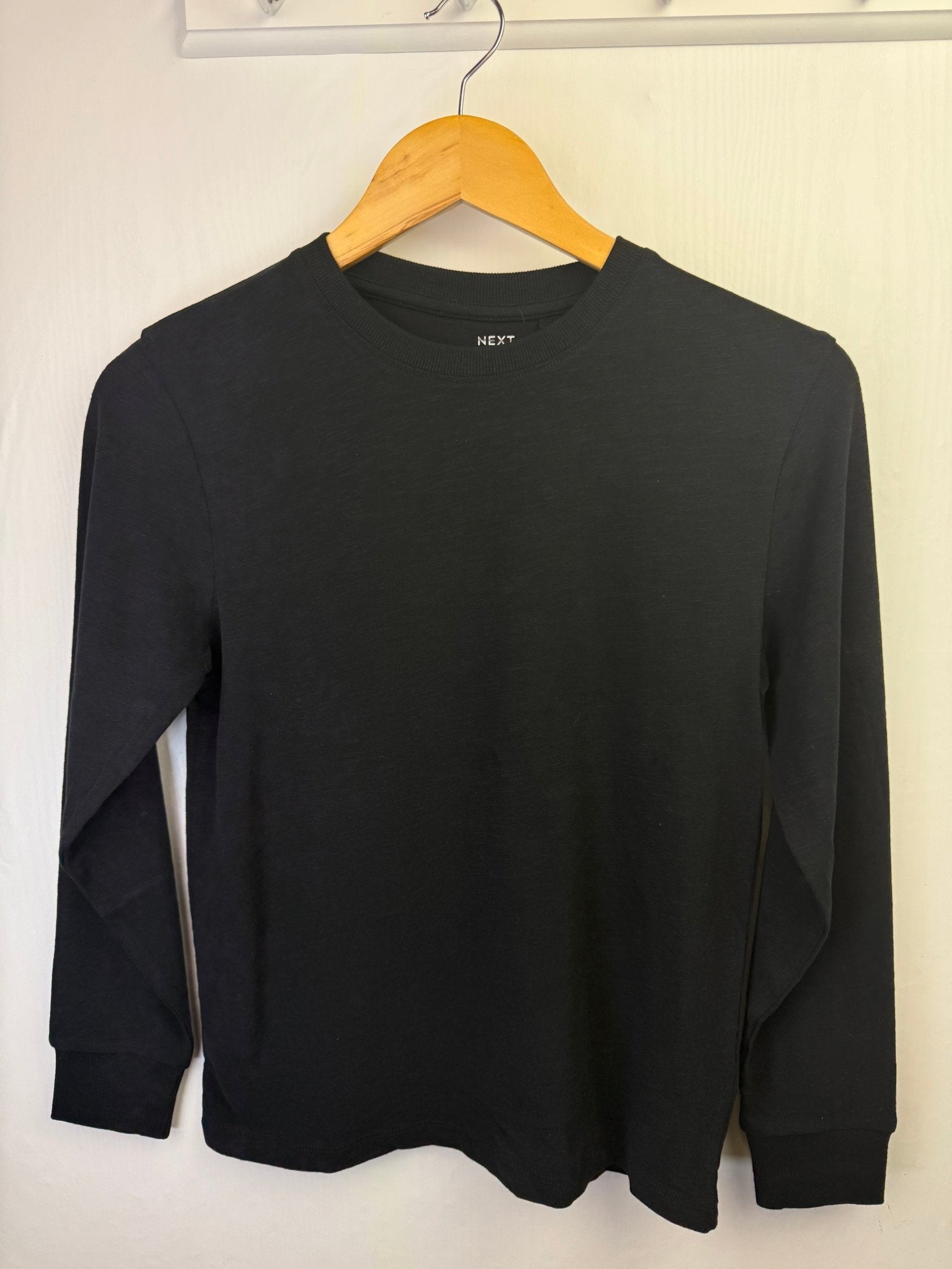 NEW NXT Black Long Sleeve Top - Boys 10 - 13 Years - Back On The Shelves High Street Discount Outlet Online UK