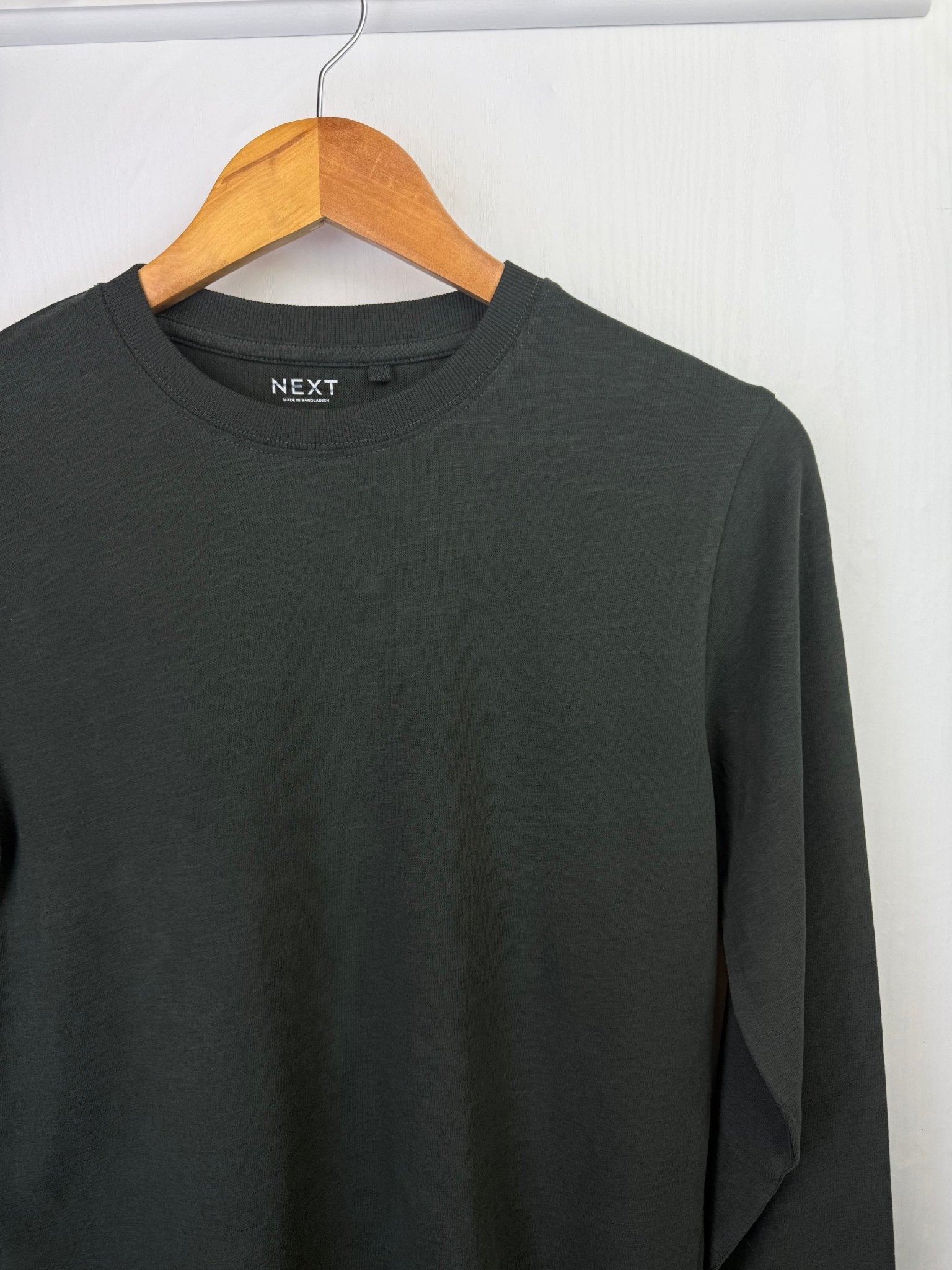 NEW Ex N*xt Charcoal Long Sleeve Top - Boys 11 Years - Back On The Shelves High Street Discount Outlet Online UK