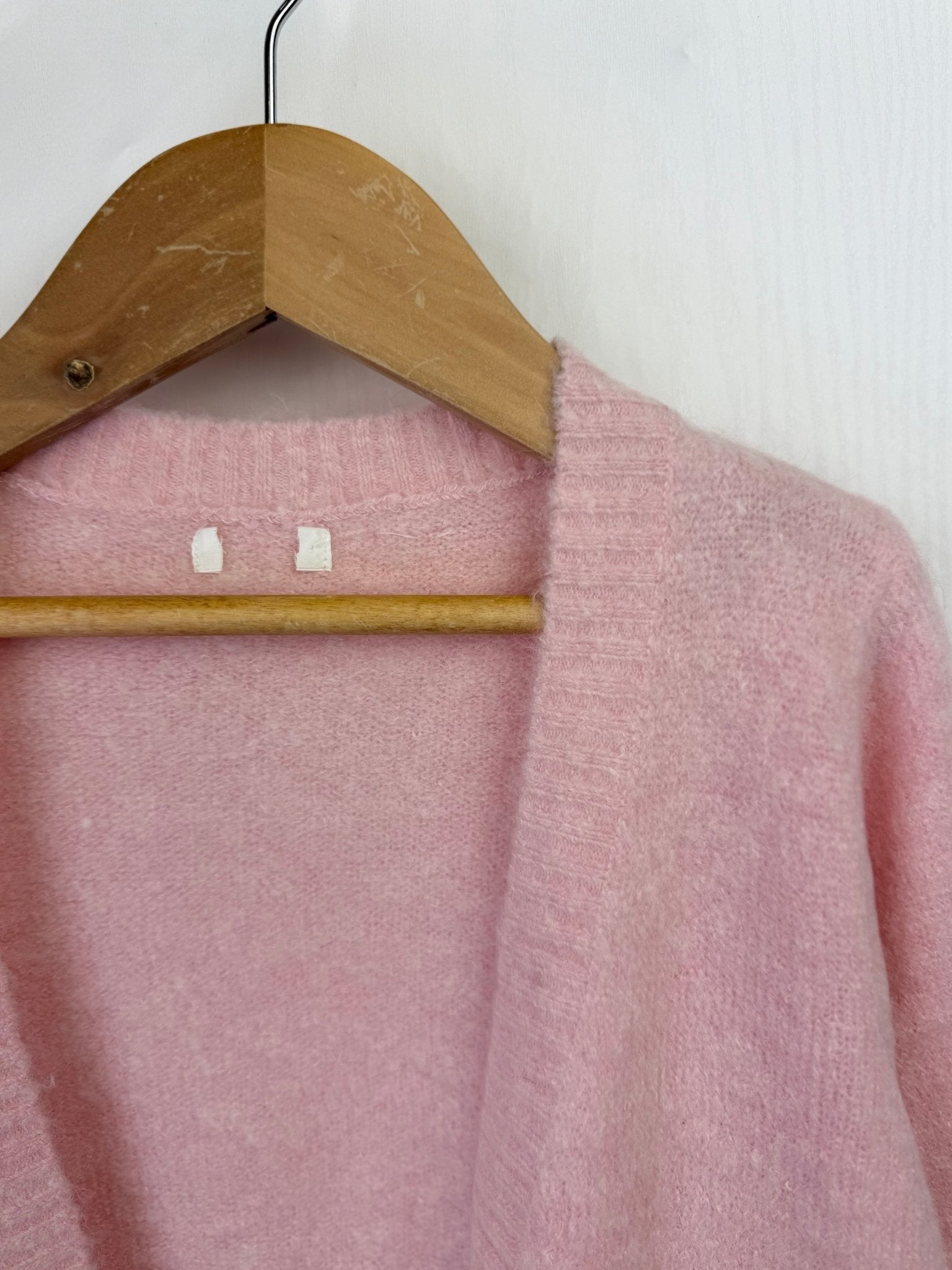 NEW Fluffy Pink Long Cardigan - Girls 9 Years - Back On The Shelves High Street Discount Outlet Online UK